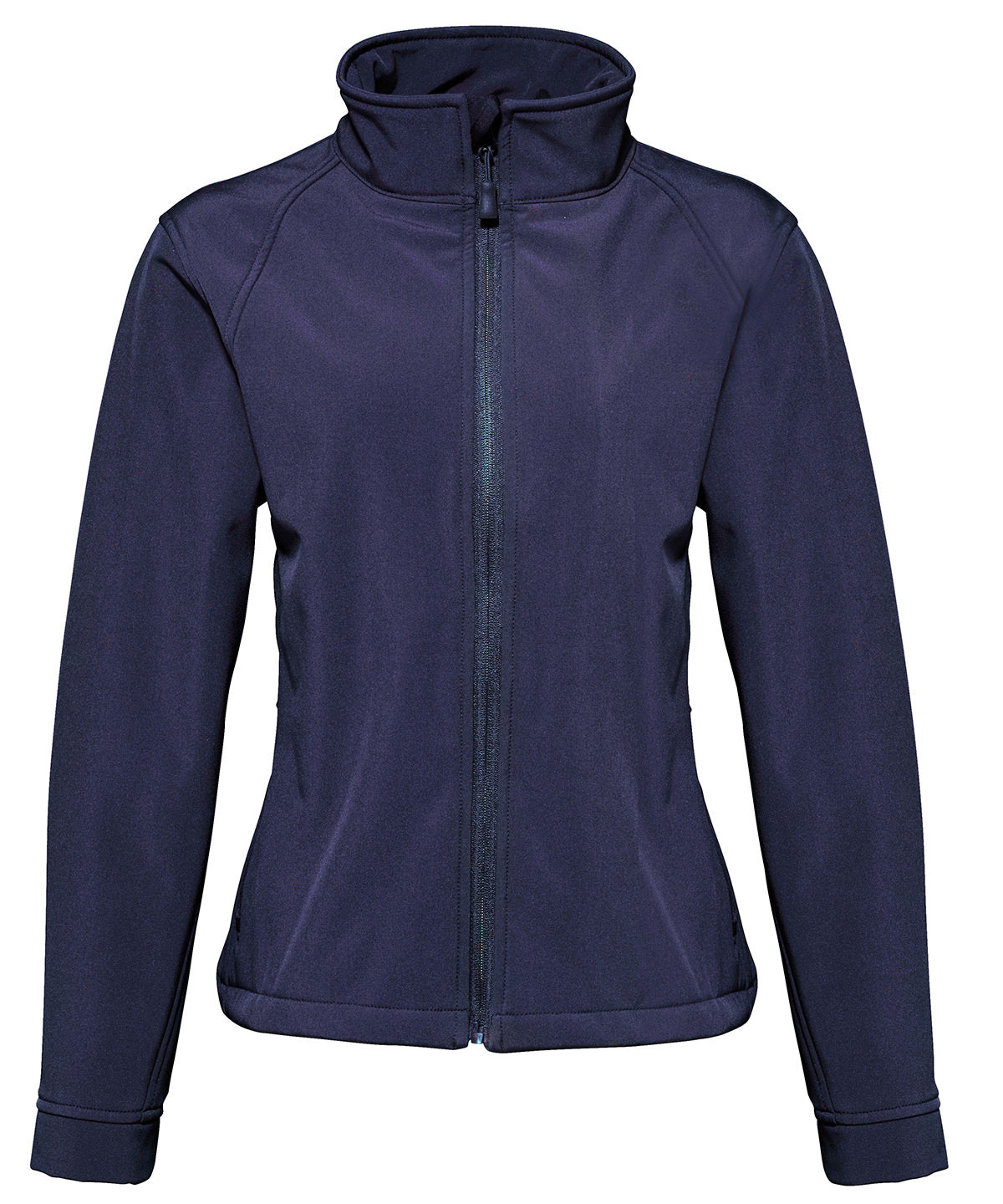 Navy - Women's softshell jacket - GarmentEmbroidery