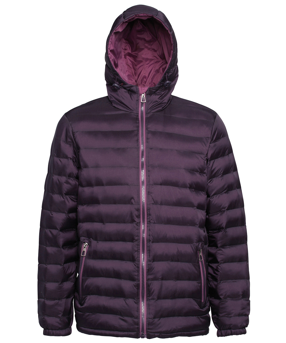 Aubergine/Mulberry* - Padded jacket - GarmentEmbroidery