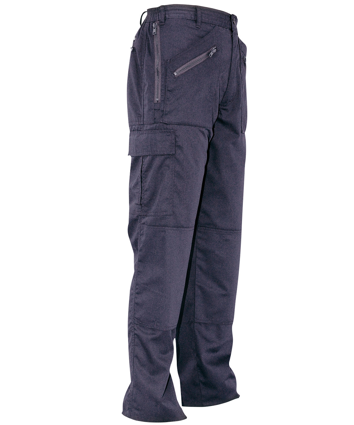 Navy - Women's action trousers (S687) regular fit - GarmentEmbroidery