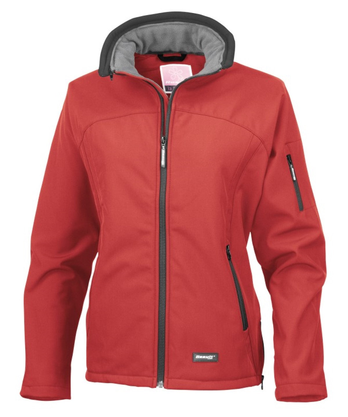 Red - Women's softshell jacket - GarmentEmbroidery