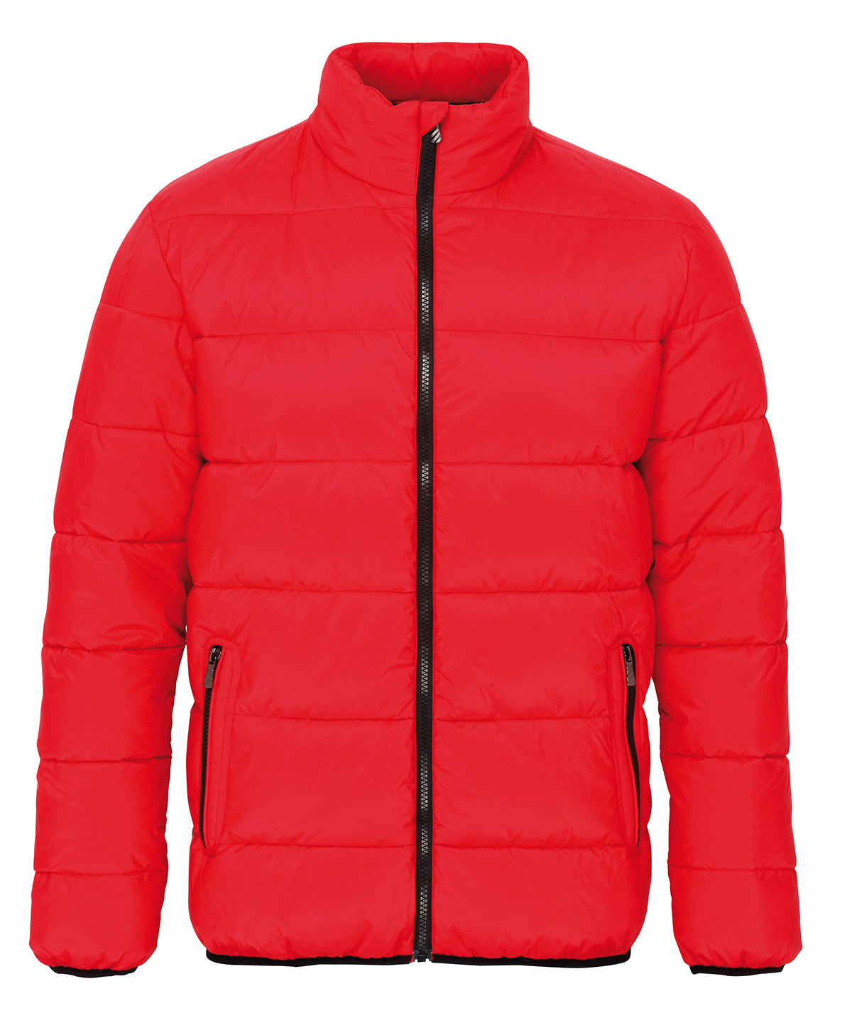 Red/Black - Venture supersoft padded jacket - GarmentEmbroidery