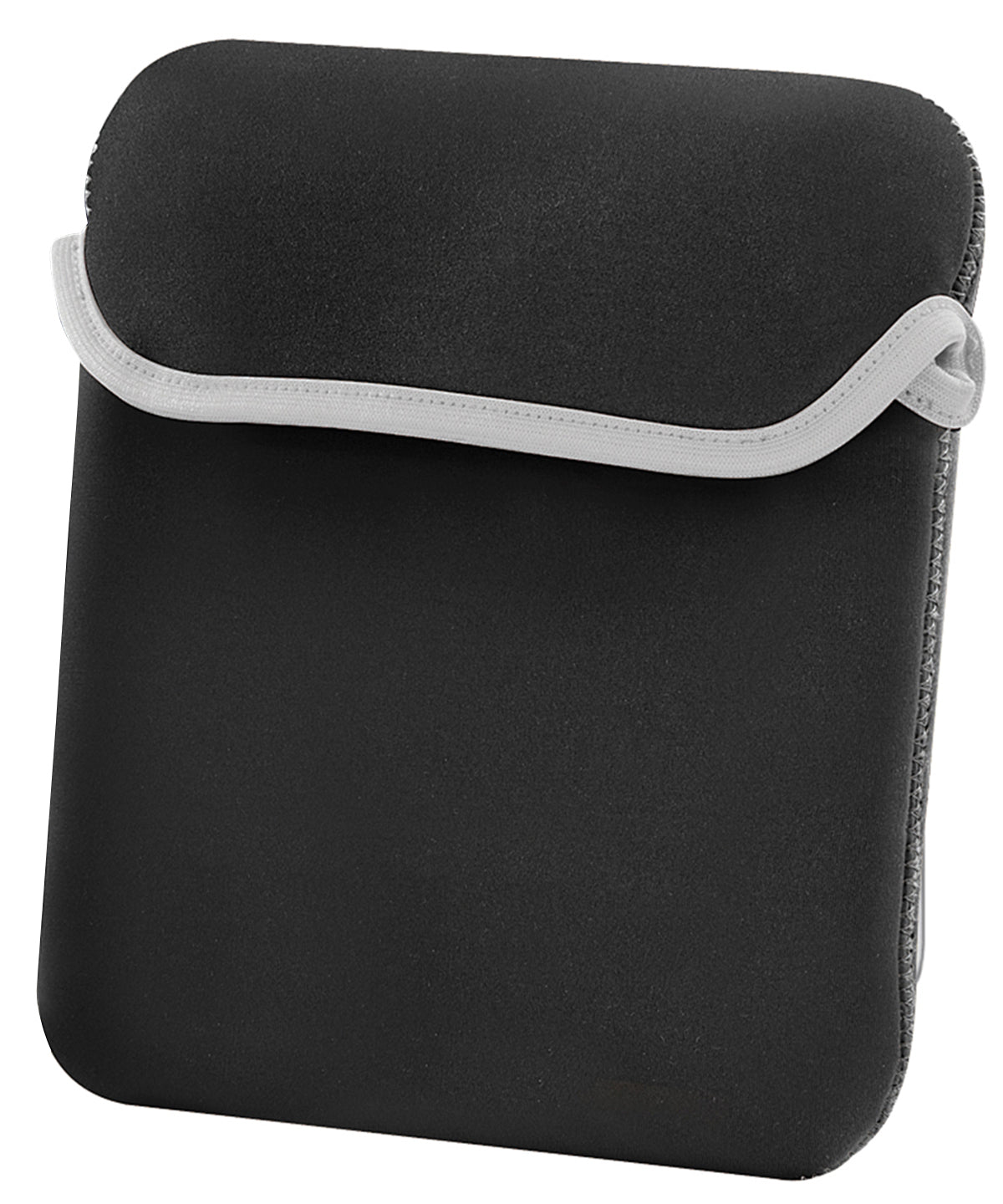 Black / Graphite Grey - Reversible iPad™/tablet sleeve - GarmentEmbroidery