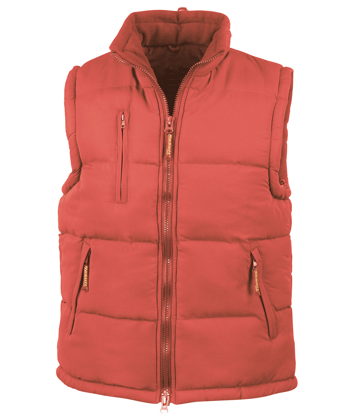 Red - Ultra padded bodywarmer - GarmentEmbroidery