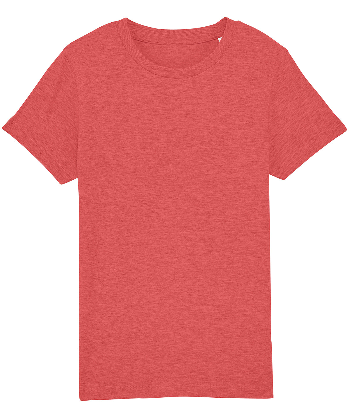 Mid Heather Red - Kids mini Creator iconic t-shirt (STTK909) - GarmentEmbroidery