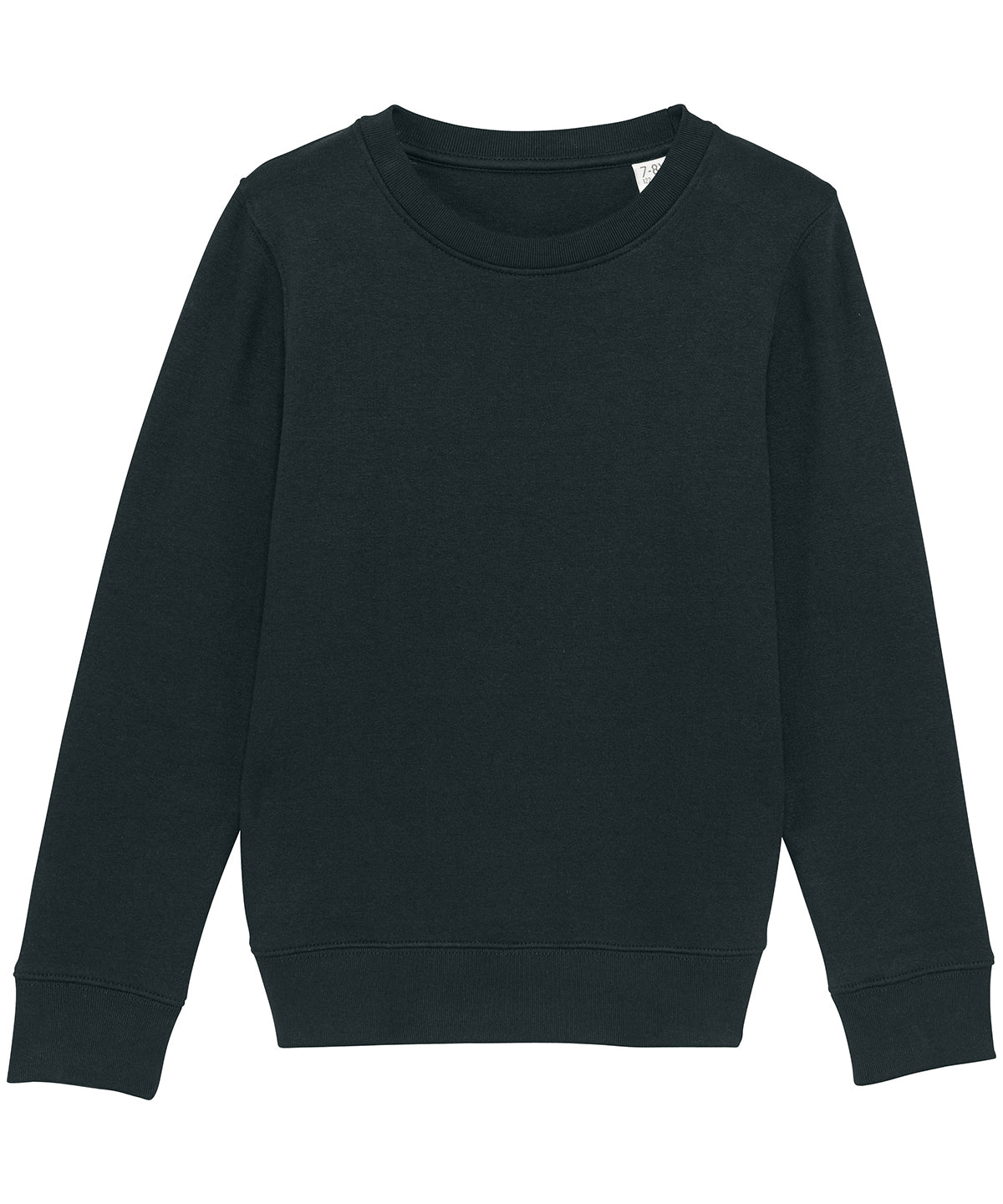 Black - Kids mini Changer iconic crew neck sweatshirt (STSK913) - GarmentEmbroidery