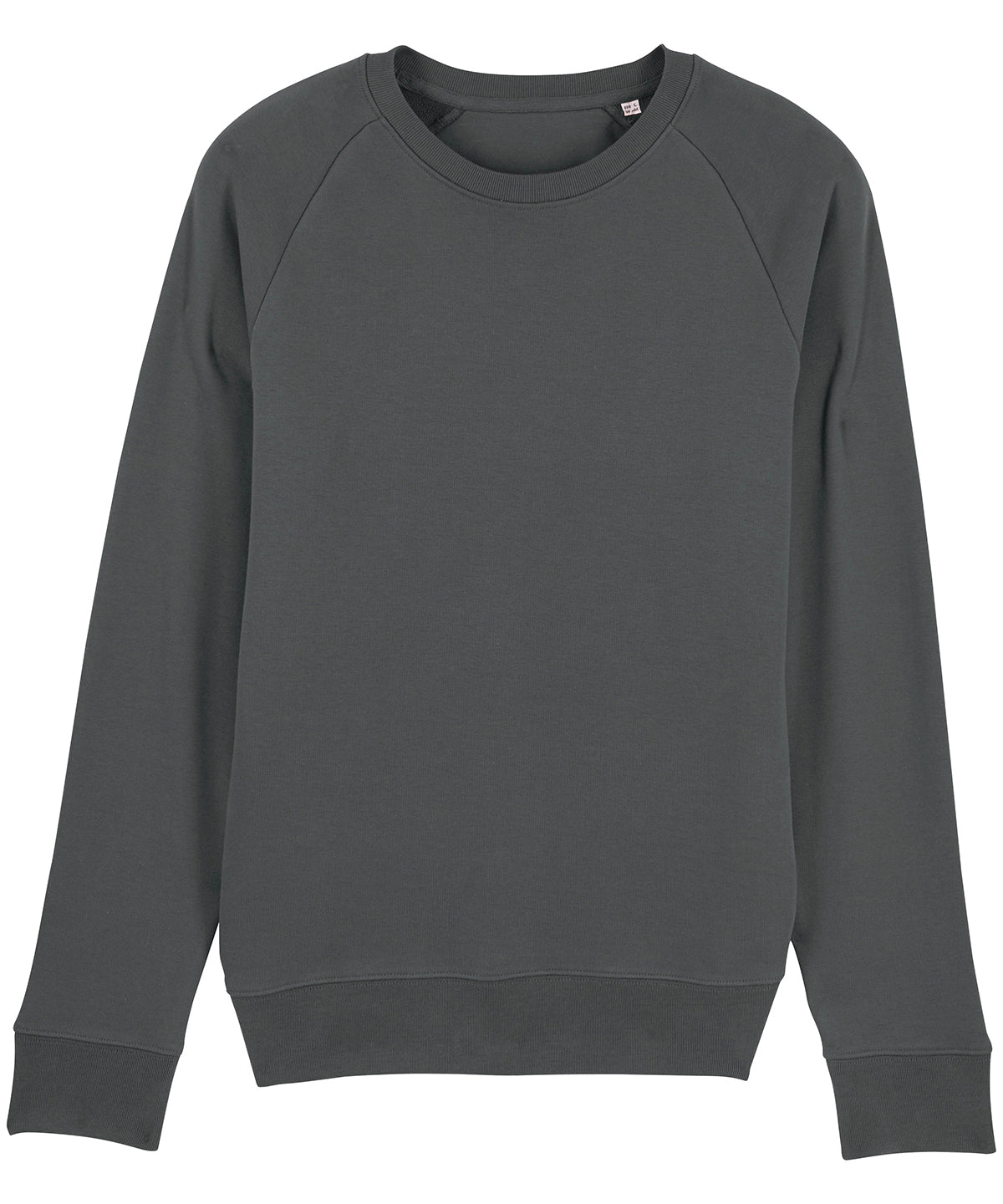 Anthracite - Stroller, unisex iconic crew neck sweatshirt (STSM567) - GarmentEmbroidery