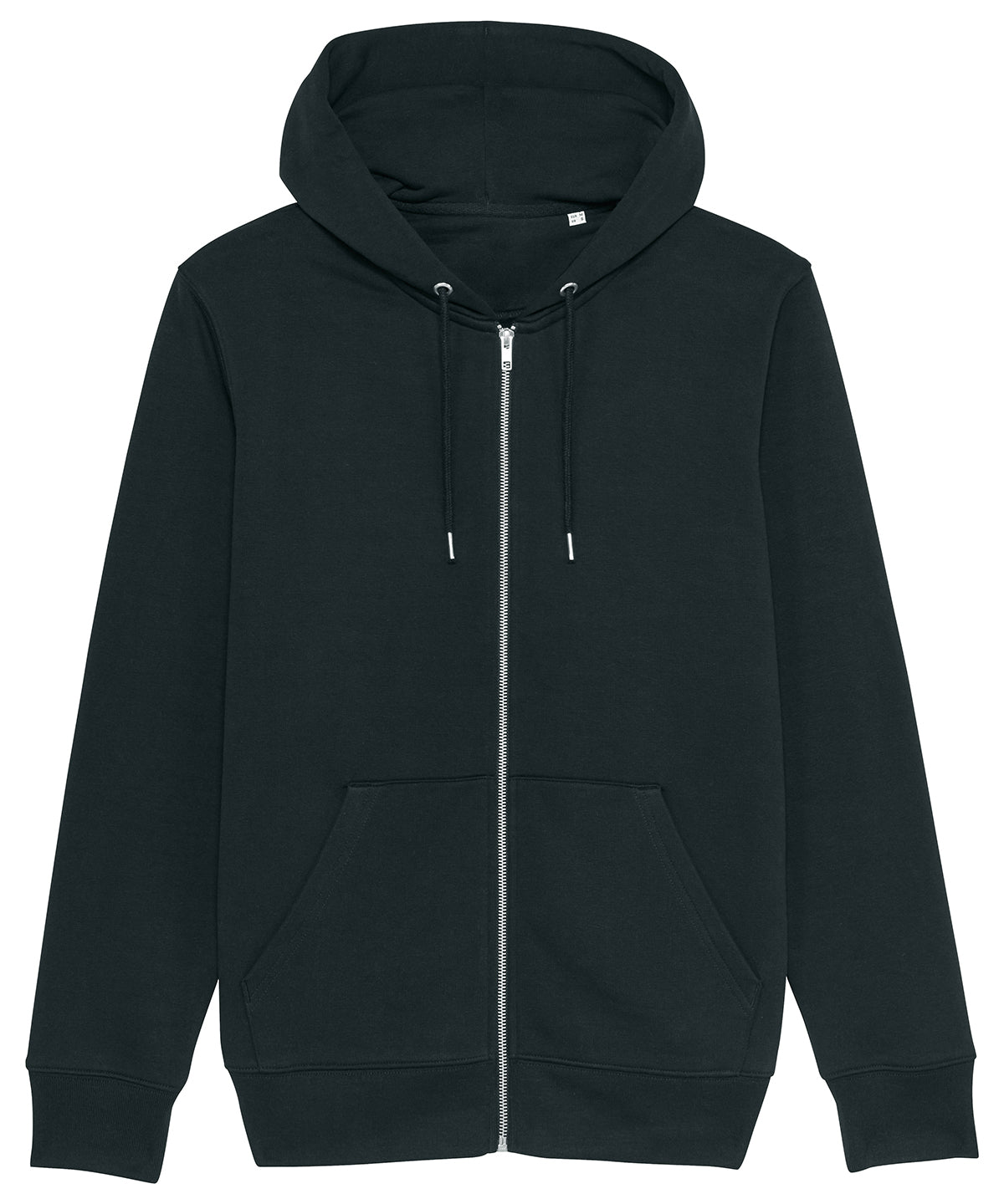 Black - Cultivator, unisex iconic zip-thru hoodie sweatshirt (STSM566) - GarmentEmbroidery