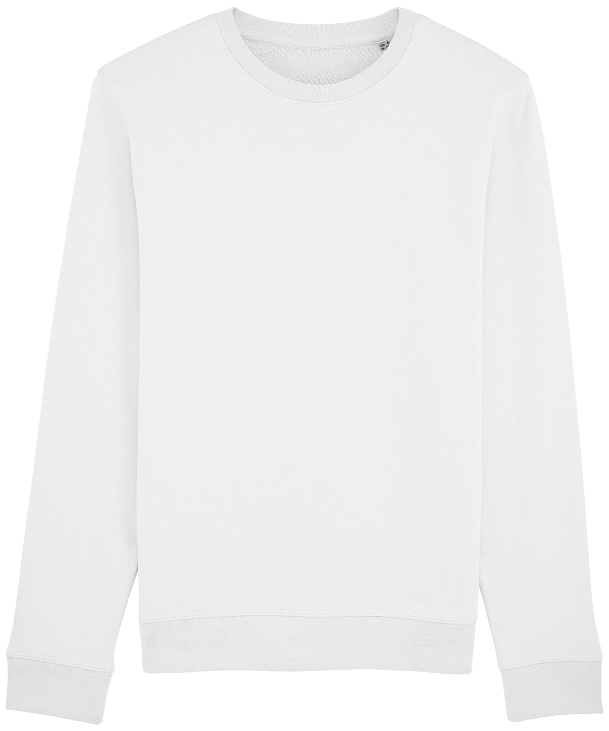 White* - Unisex Rise essential crew neck sweatshirt (STSU811) - GarmentEmbroidery