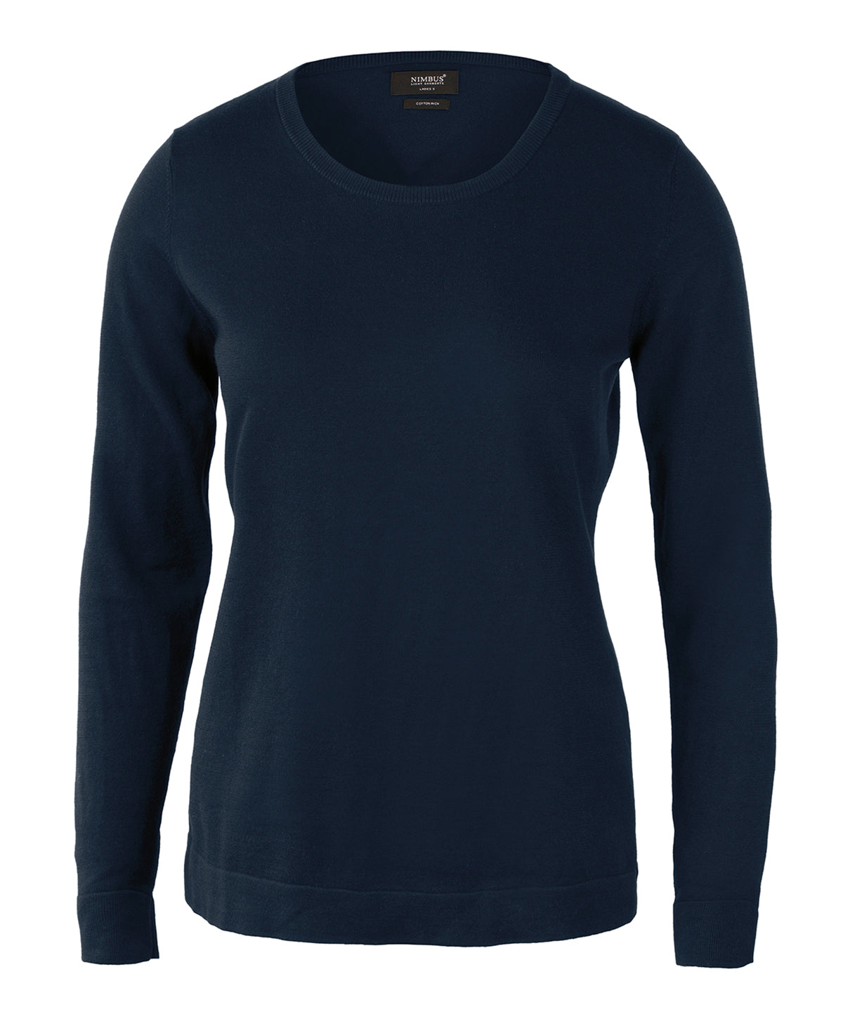 Navy - Women's Brighton knit - GarmentEmbroidery