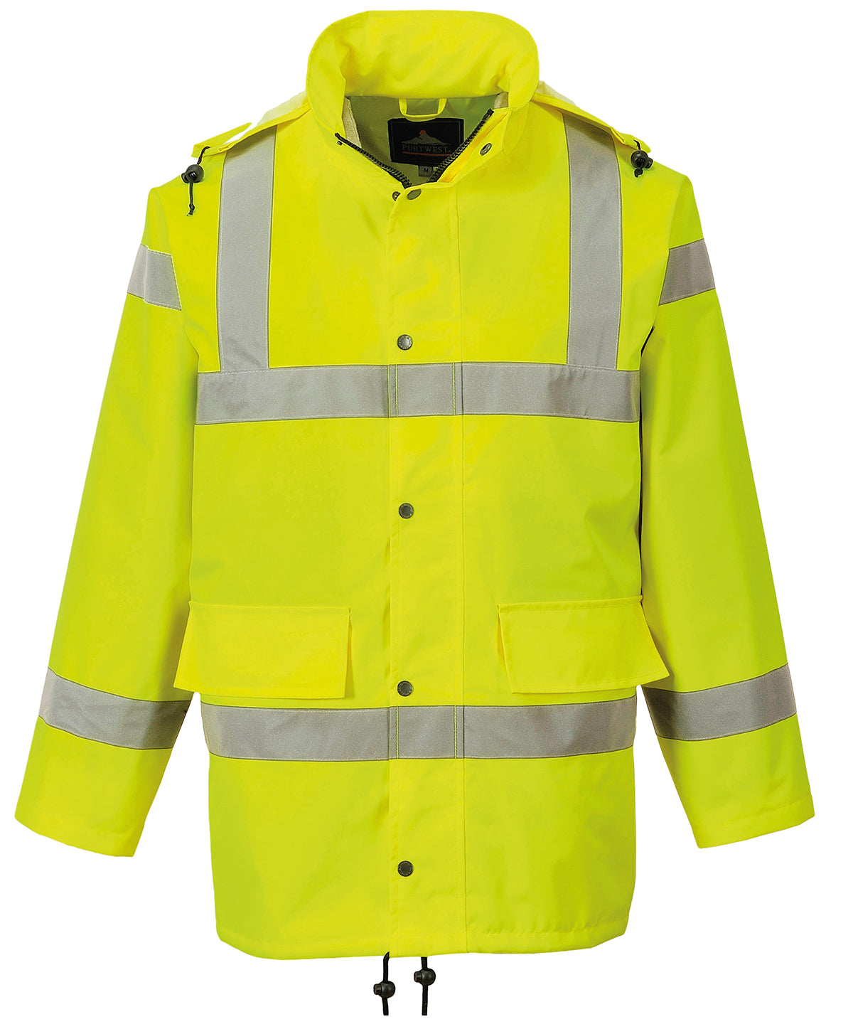 Yellow - Hi-vis breathable jacket (RT60) - GarmentEmbroidery