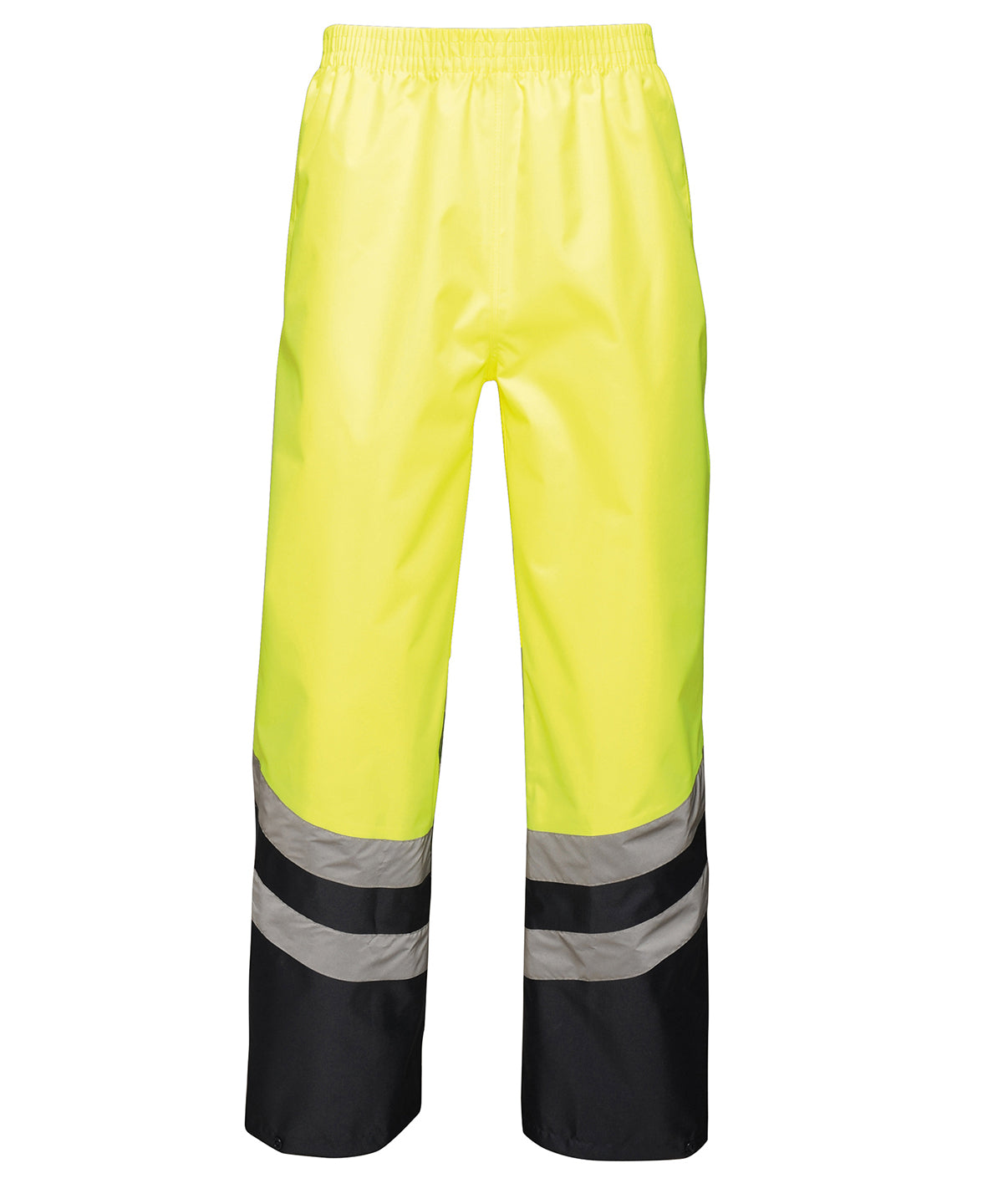 Yellow/Navy - Hi-vis pro overtrousers - GarmentEmbroidery