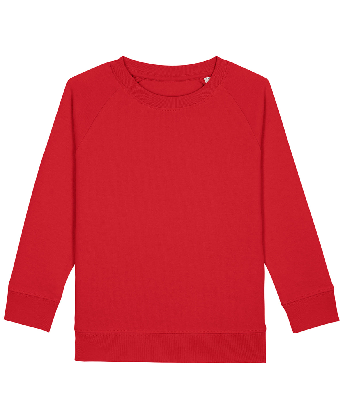 Red - Kids mini Scouter iconic crew neck sweatshirt (STSK916) - GarmentEmbroidery