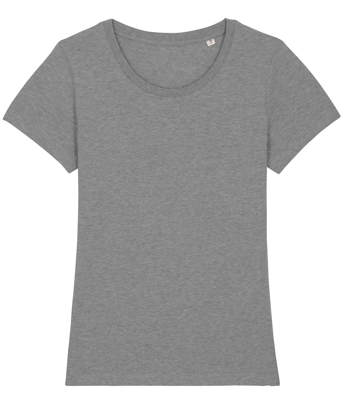 Mid Heather Grey - Women's Stella Expresser iconic fitted t-shirt (STTW032) - GarmentEmbroidery