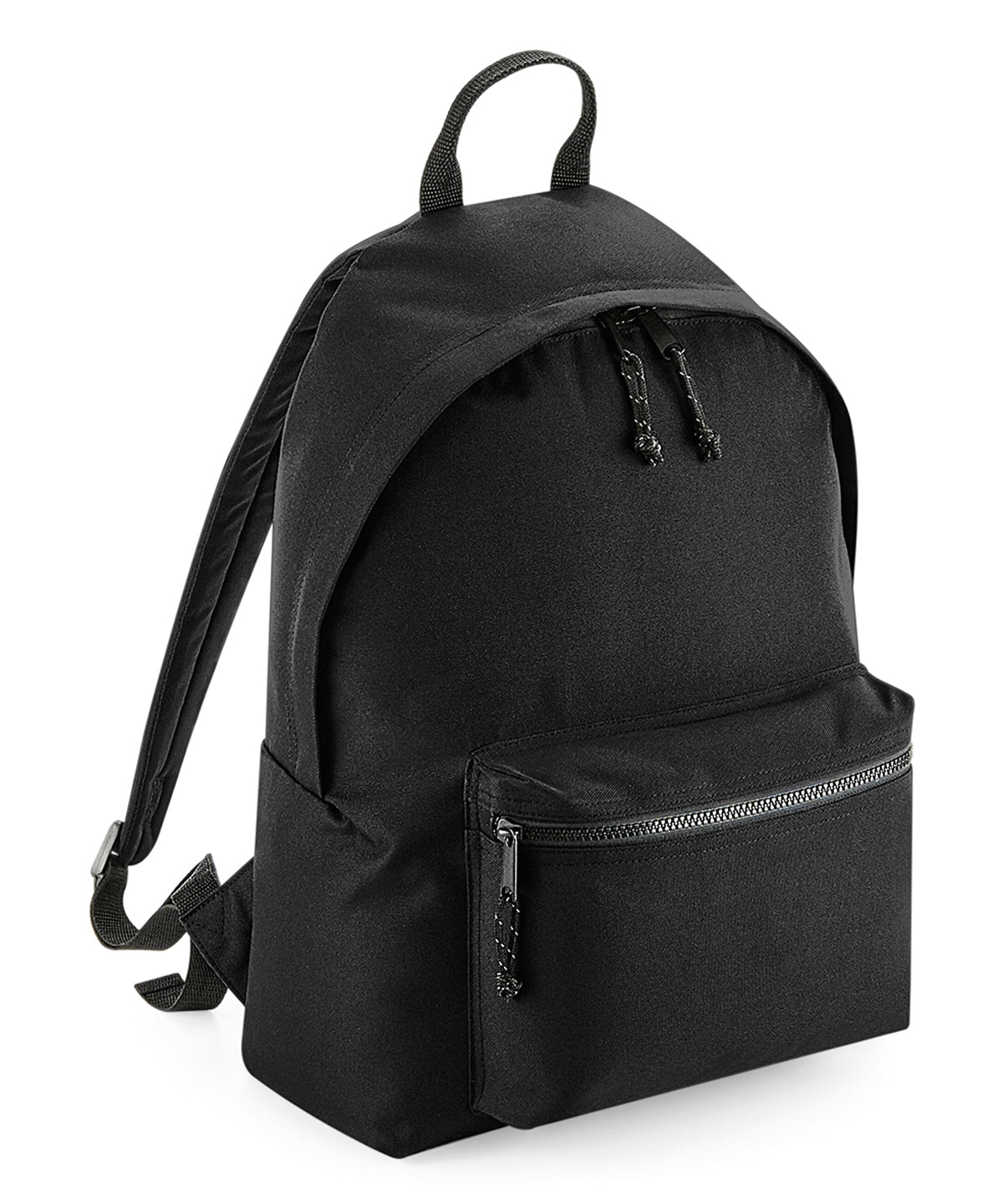 Black - Recycled backpack - GarmentEmbroidery