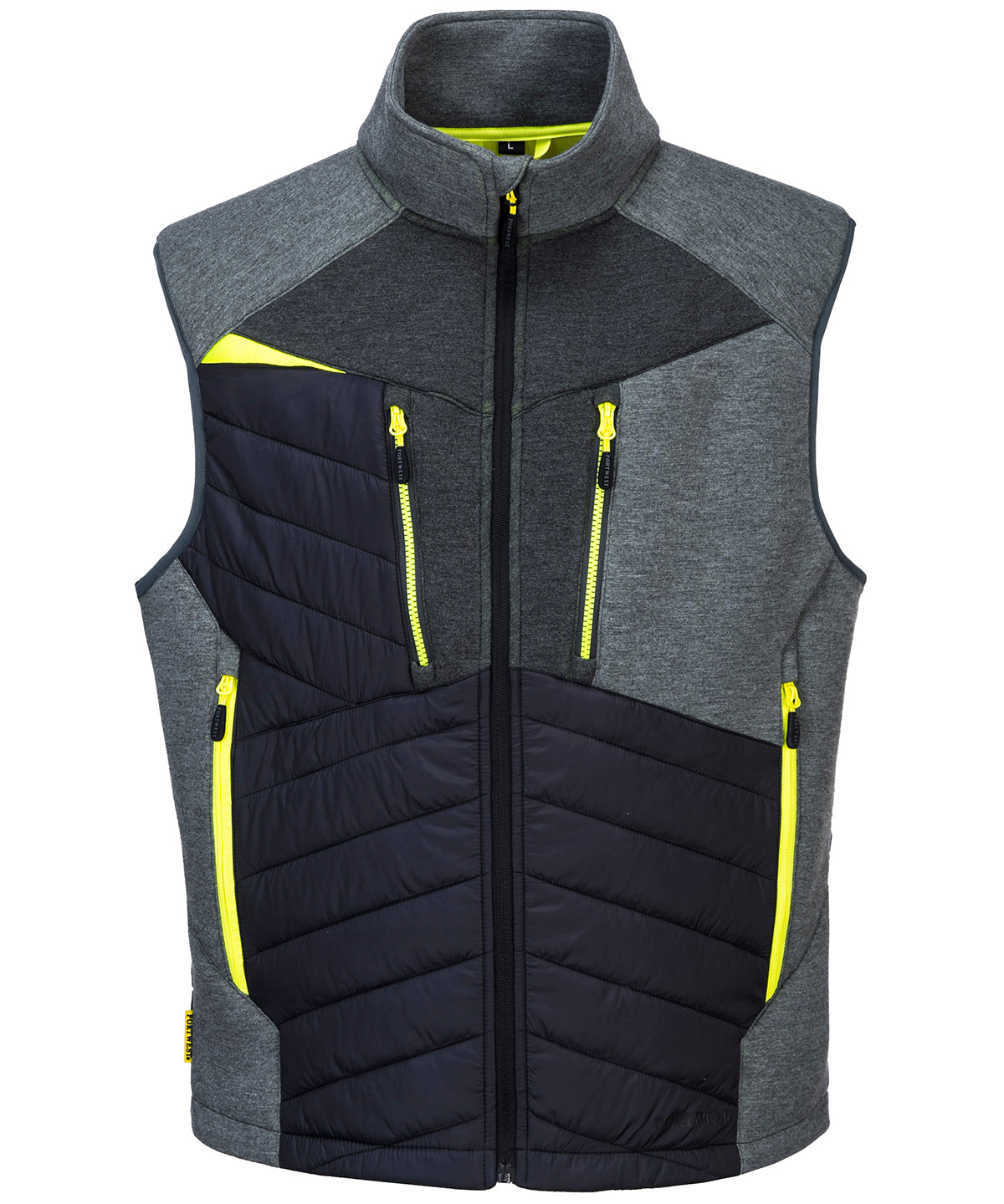 Metal Grey - DX4 Hybrid Baffle gilet (DX470) - GarmentEmbroidery