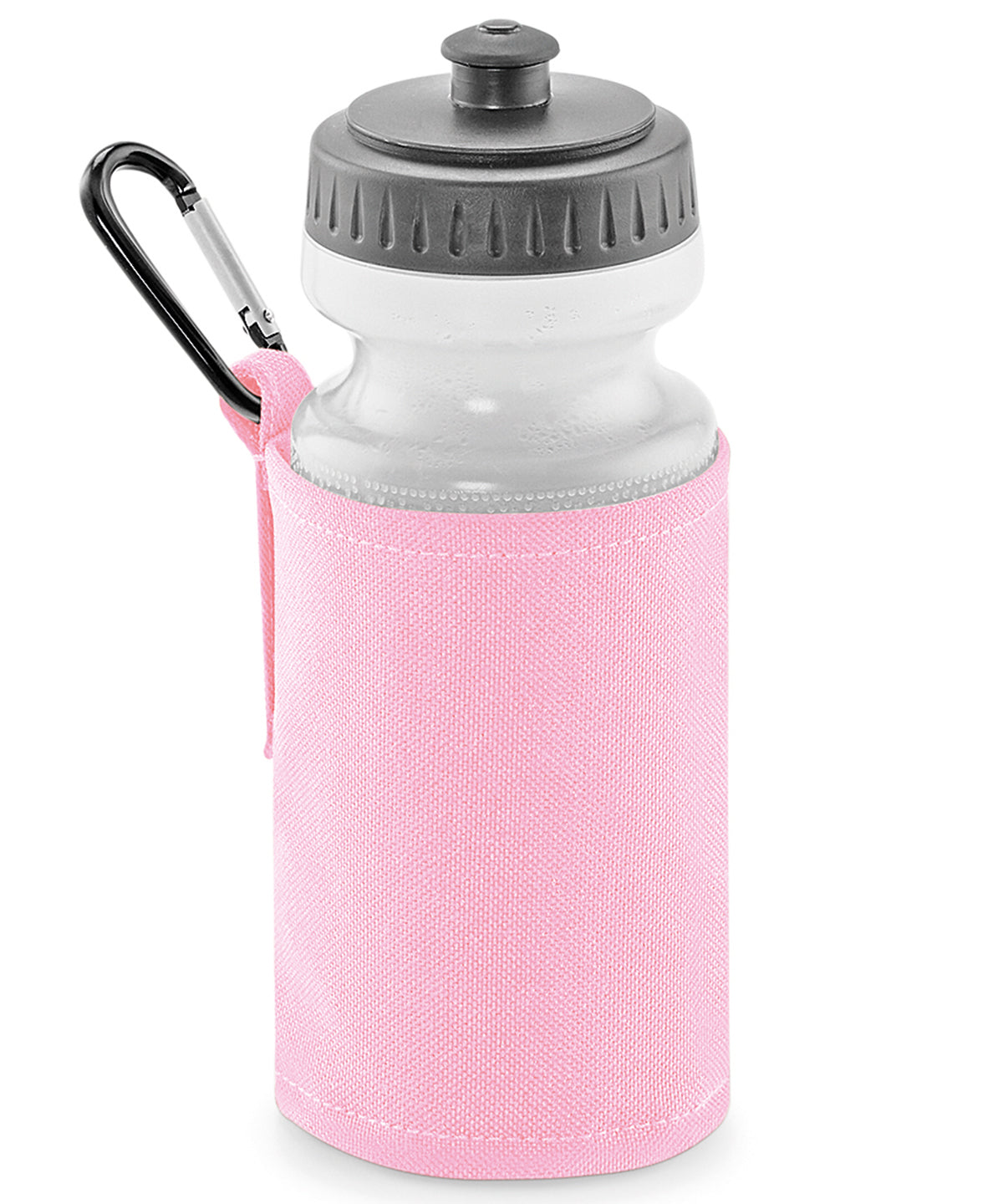 Classic Pink - Water bottle and holder - GarmentEmbroidery