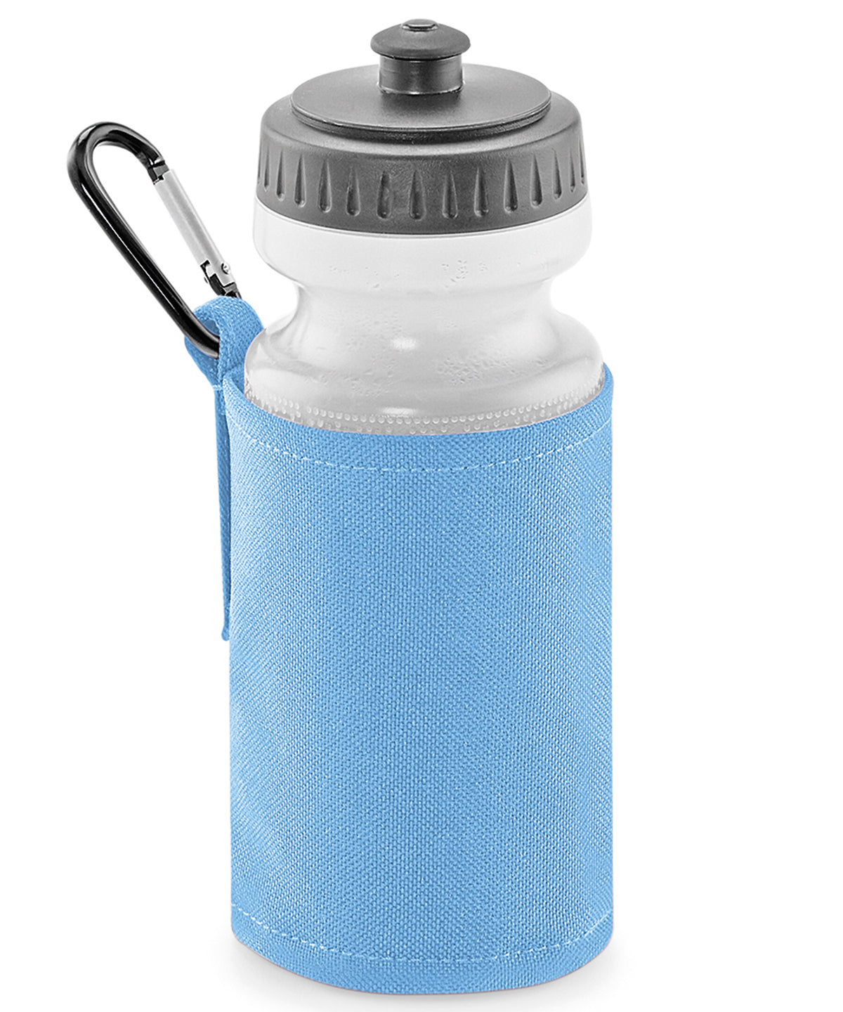 Sky Blue - Water bottle and holder - GarmentEmbroidery