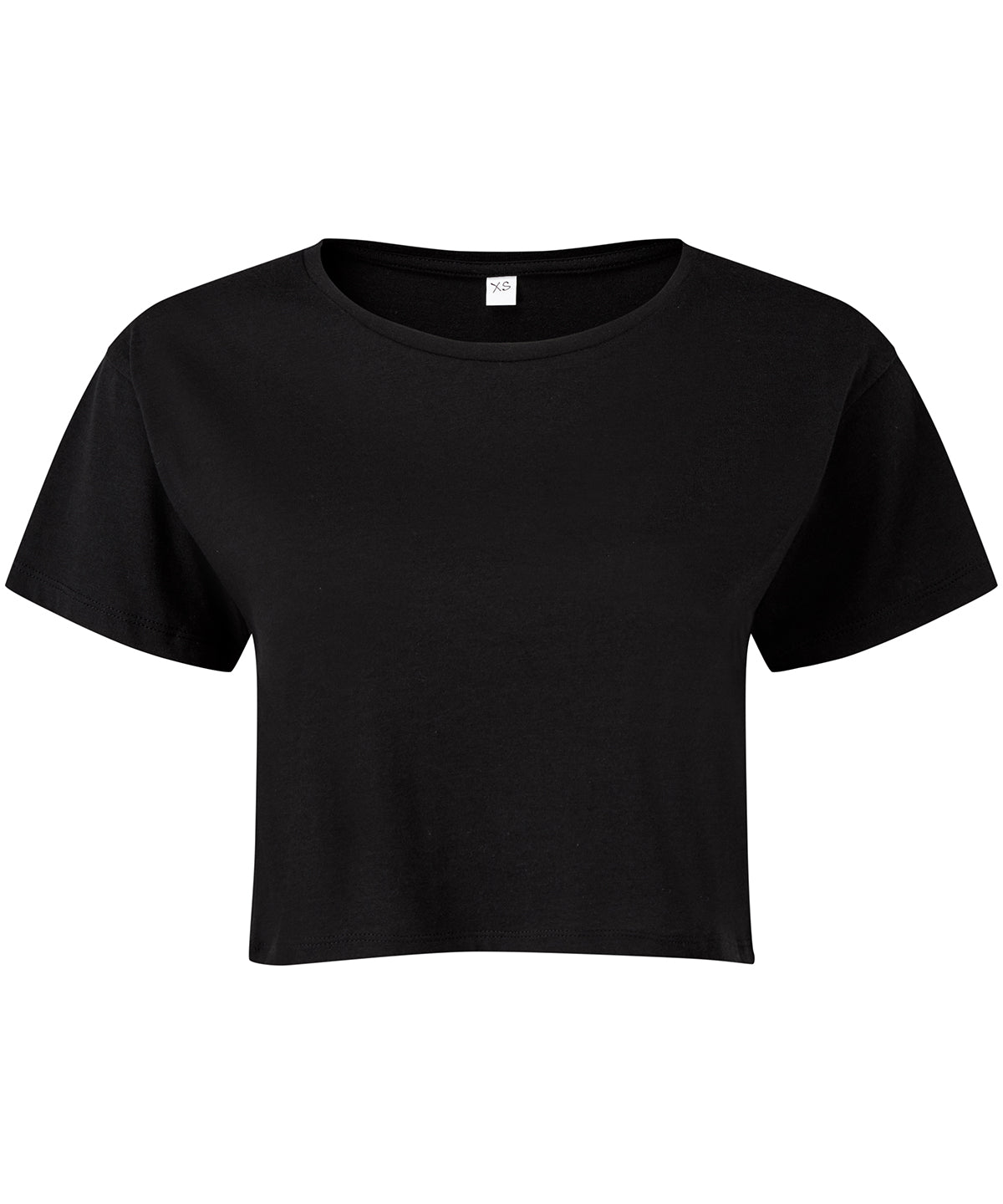 Black - Women's TriDri® crop top - GarmentEmbroidery