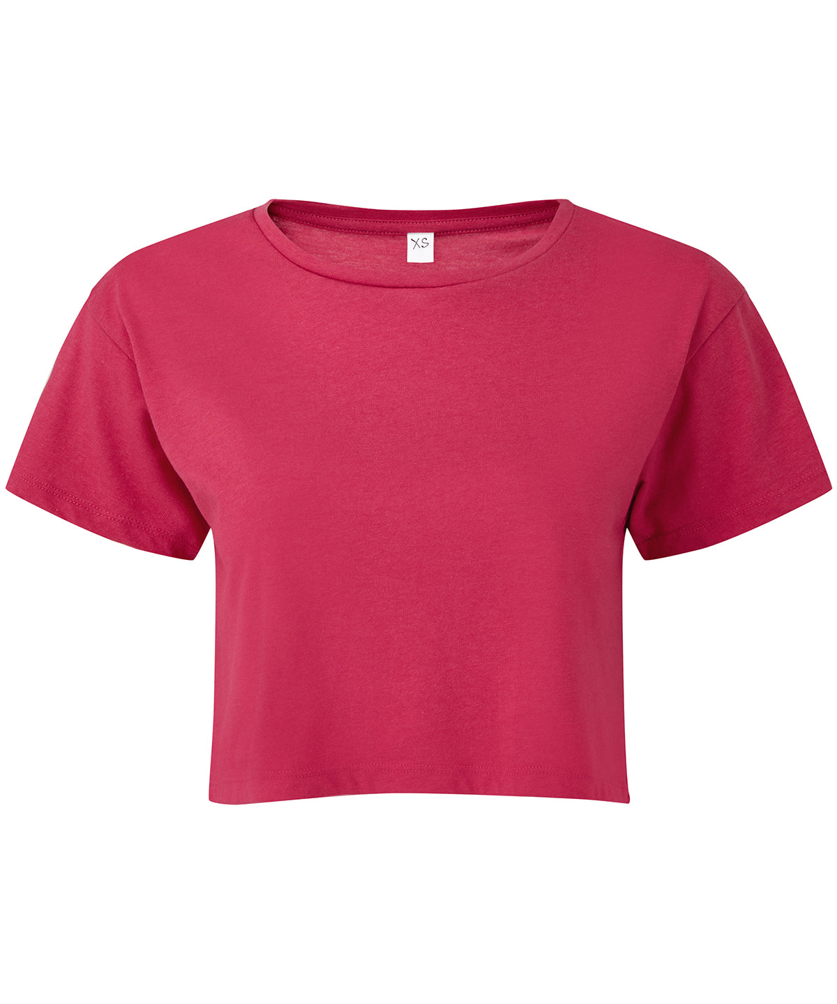 Hot Pink - Women's TriDri® crop top - GarmentEmbroidery