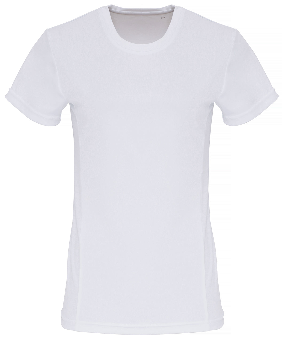 White - Women's TriDri® embossed panel t-shirt - GarmentEmbroidery