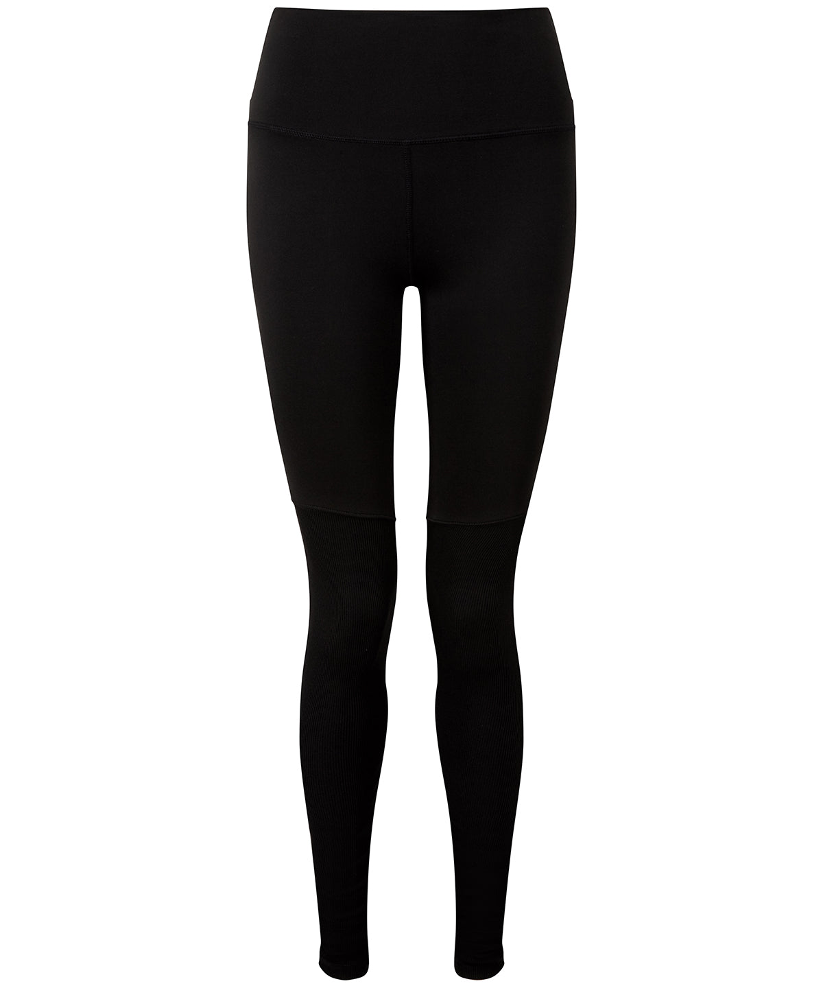 Black/Black - Women's TriDri® yoga leggings - GarmentEmbroidery