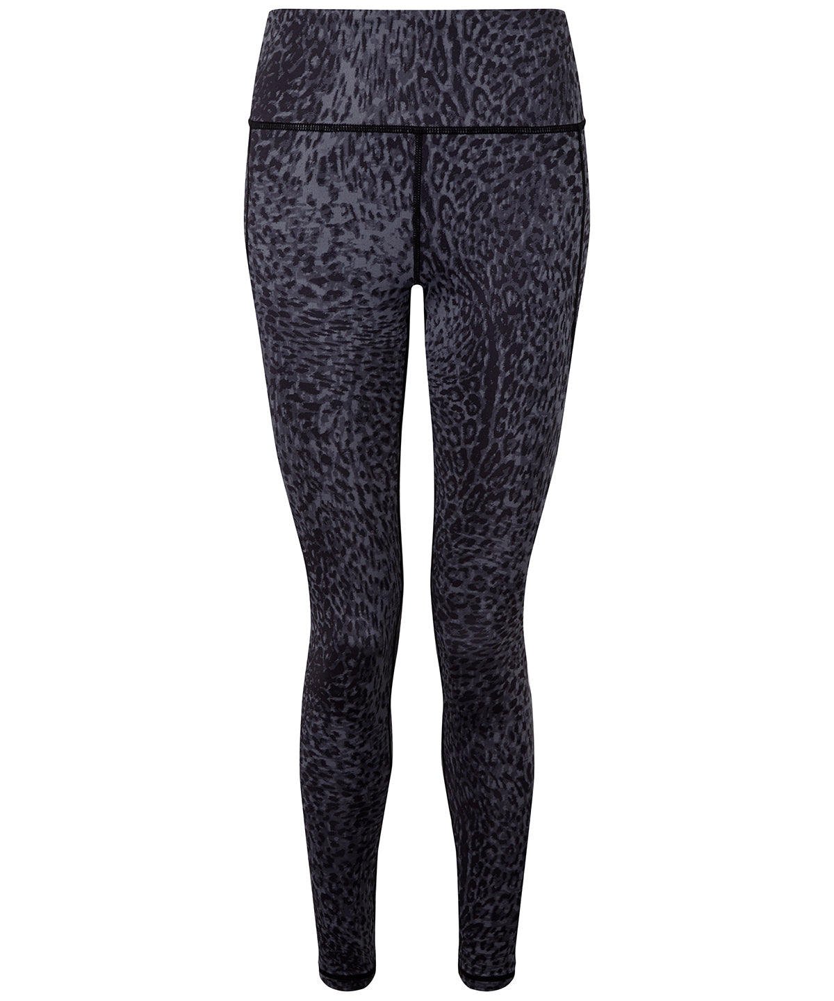 Leopard Black - Women's TriDri® performance animal printed leggings - GarmentEmbroidery