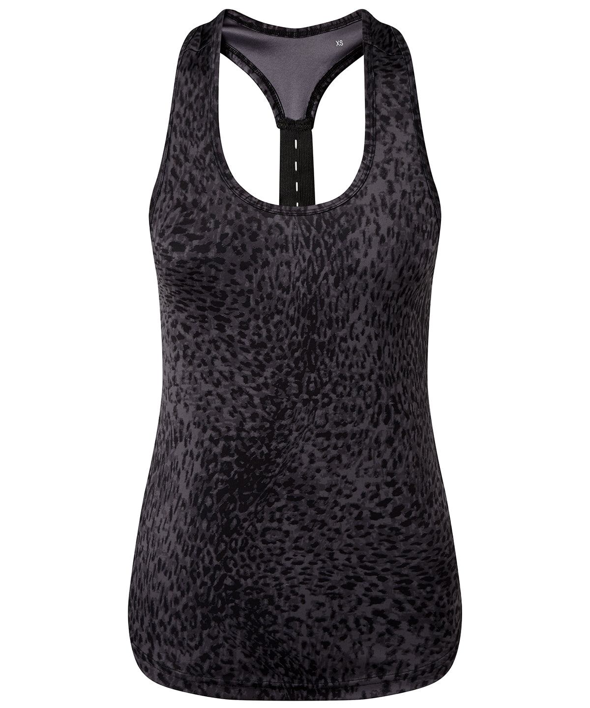 Leopard Black - Women's TriDri® performance strap back animal printed vest - GarmentEmbroidery