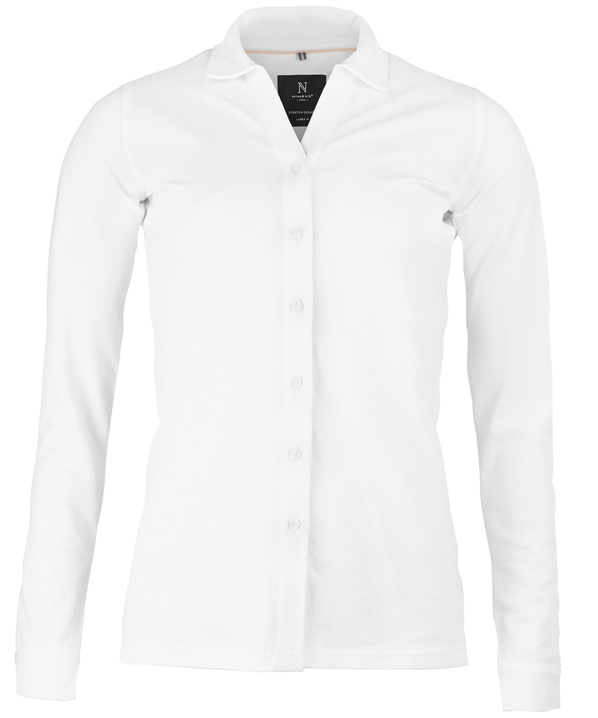 White - Women's Kingston casual shirt - GarmentEmbroidery