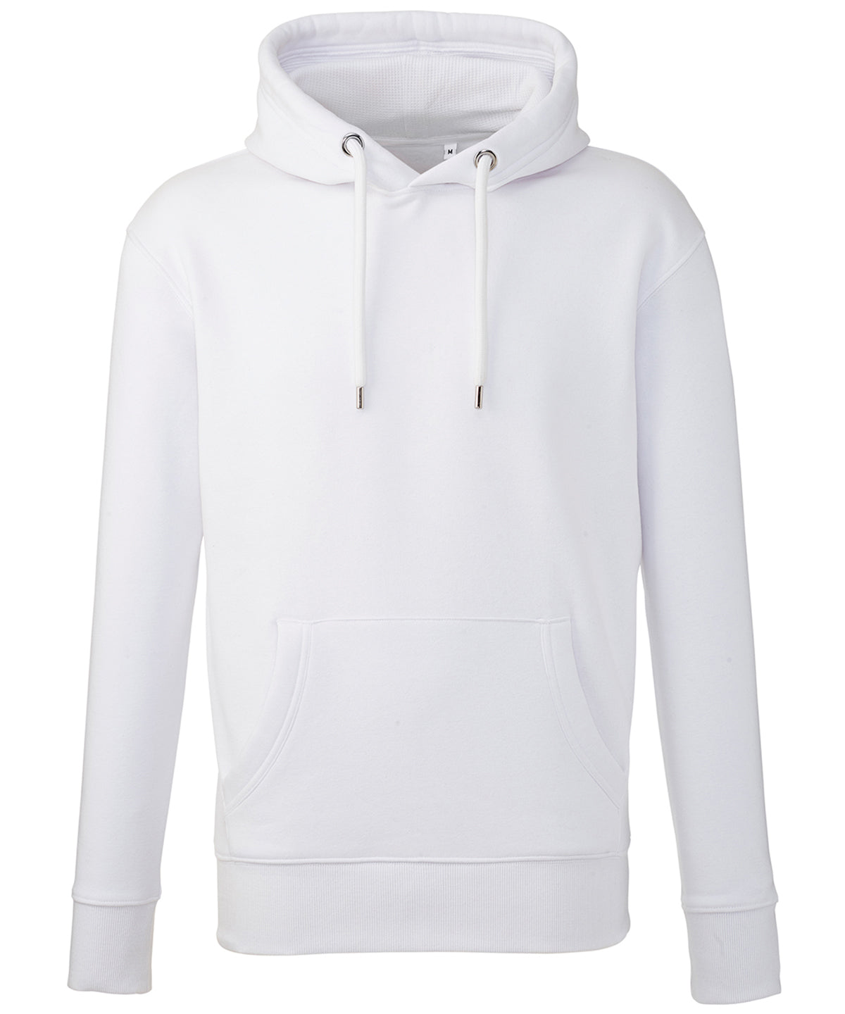 White - Men's Anthem hoodie - GarmentEmbroidery