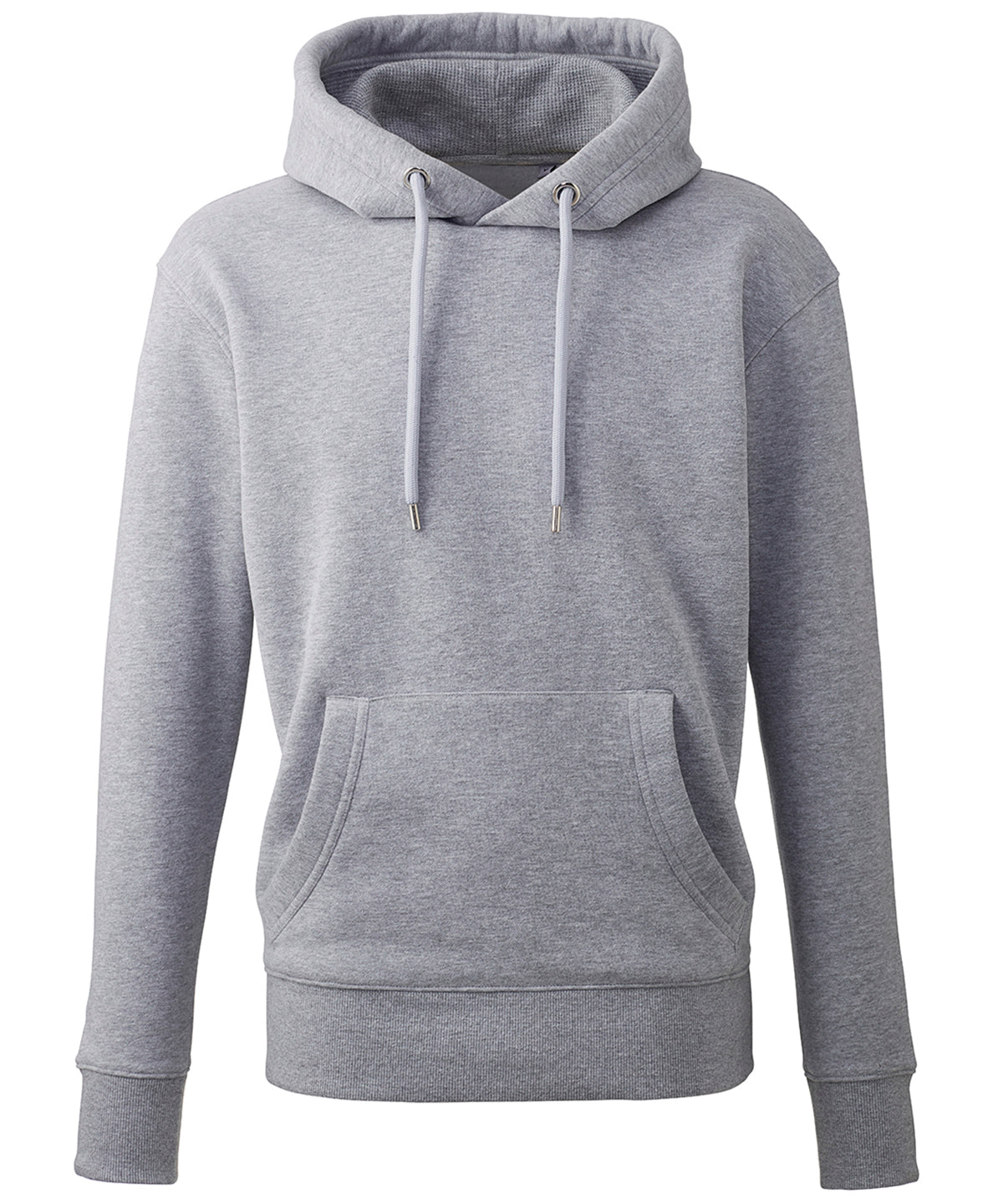 Grey Marl - Men's Anthem hoodie - GarmentEmbroidery