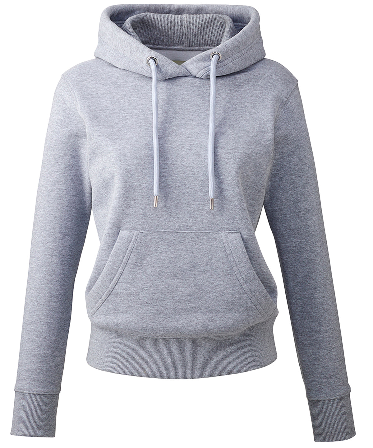 Grey Marl - Women's Anthem hoodie - GarmentEmbroidery