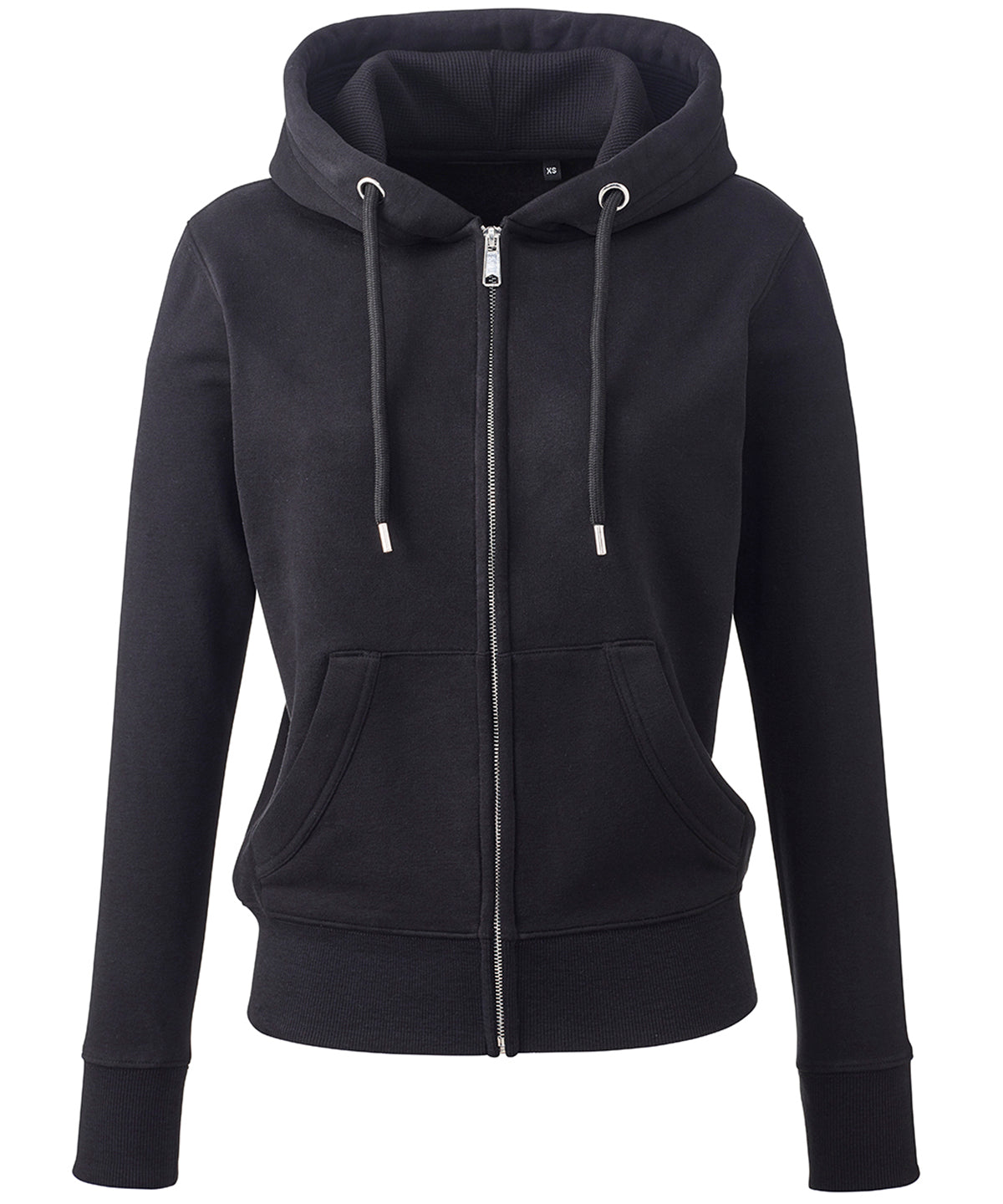 Black - Women's Anthem full-zip hoodie - GarmentEmbroidery