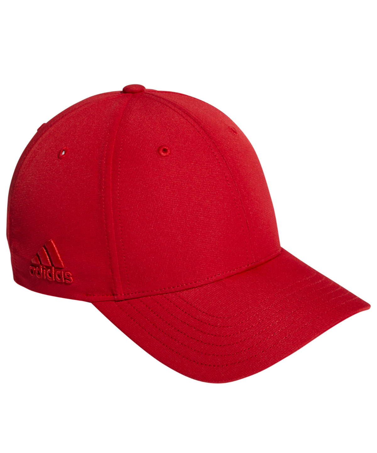 Red - adidas® golf performance cap crestable - GarmentEmbroidery