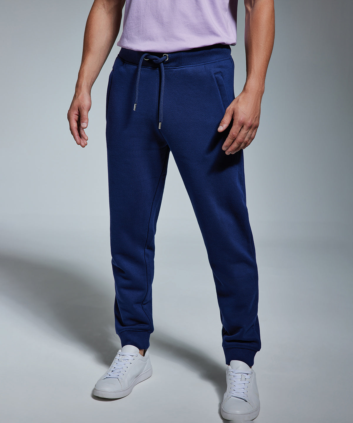 Navy - Anthem jog pants - GarmentEmbroidery