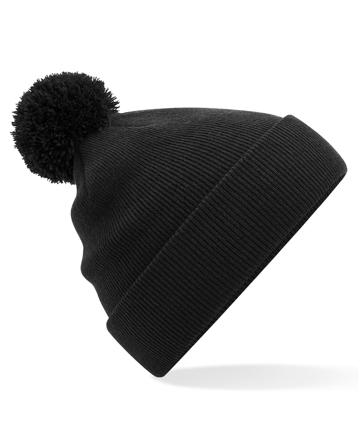 Black - Junior original pom pom beanie - GarmentEmbroidery