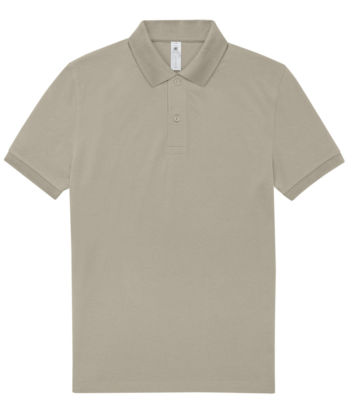 Amalfi Grey - B&C My Polo 210 - GarmentEmbroidery