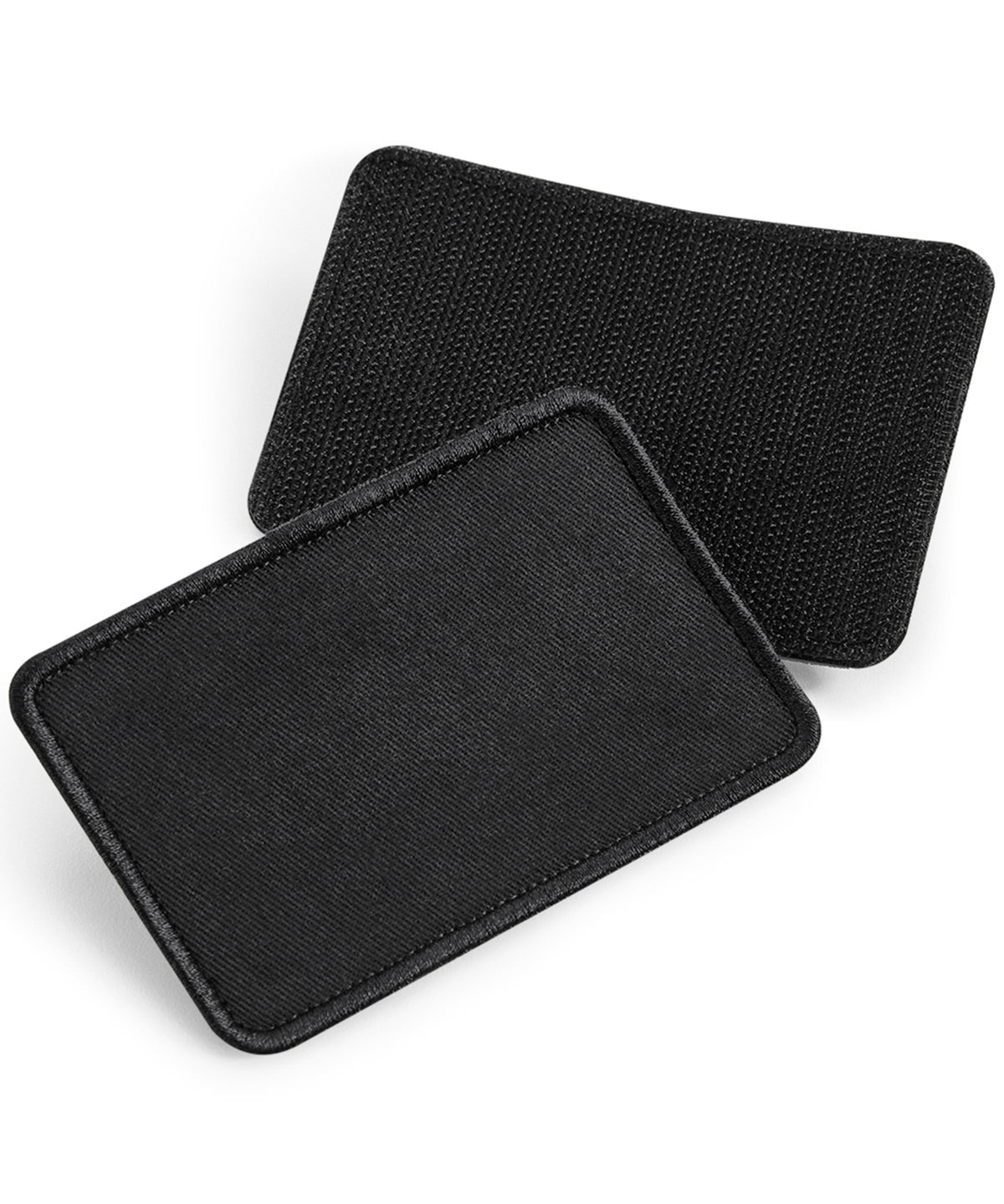 Black - Cotton removable patch - GarmentEmbroidery