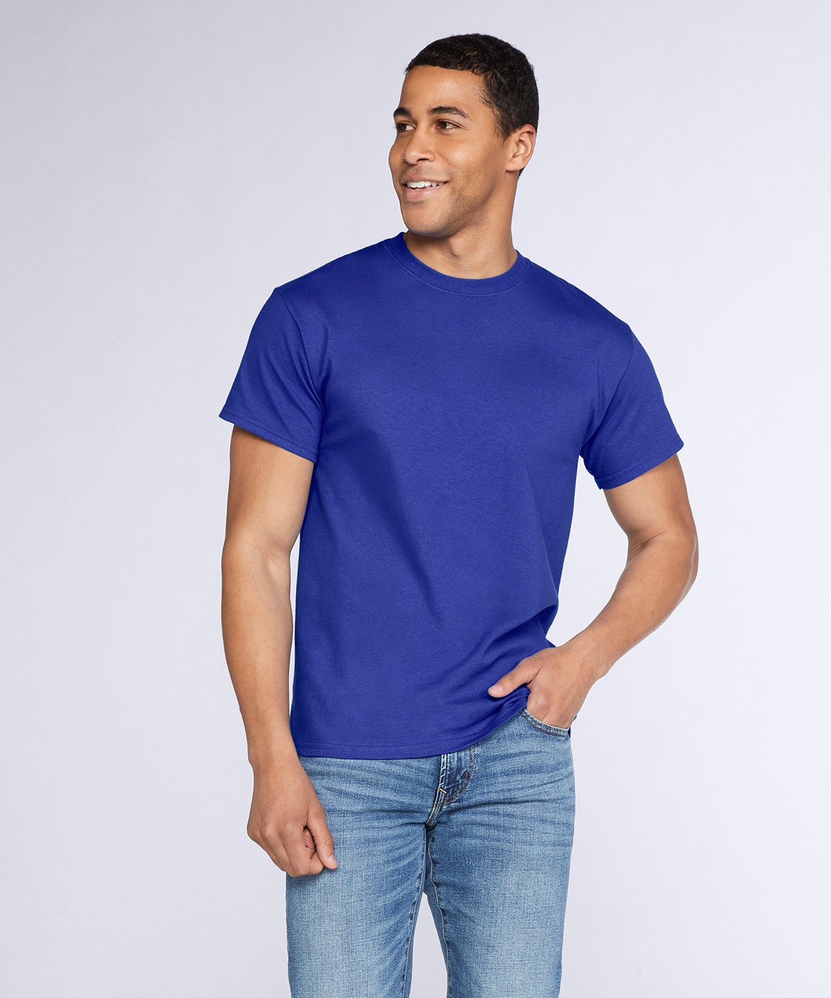 Cobalt - Heavy Cotton™ adult t-shirt - GarmentEmbroidery