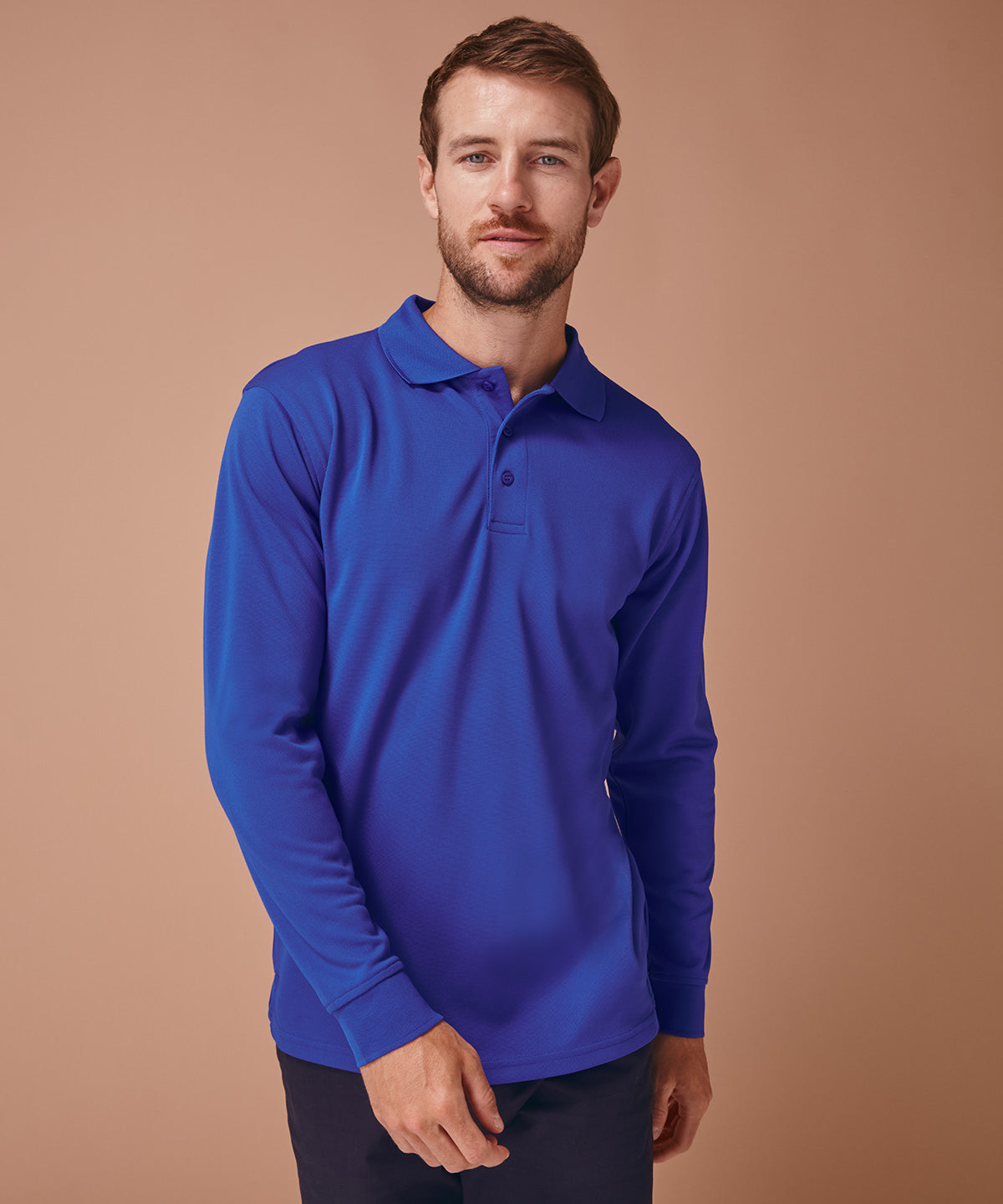 Long sleeve Coolplus® polo shirt