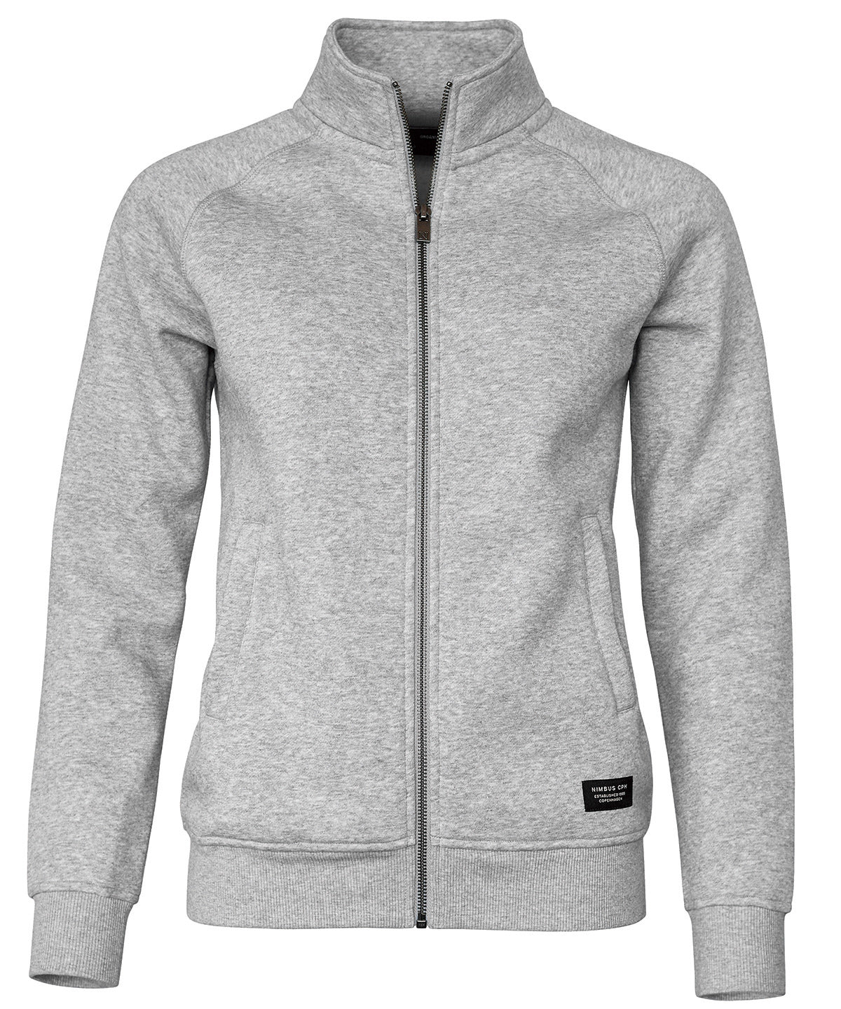 Grey - Women's Cambridge full-zip sweatshirt - GarmentEmbroidery