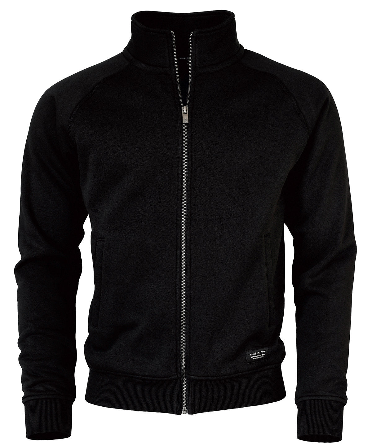 Black - Cambridge full-zip sweatshirt - GarmentEmbroidery