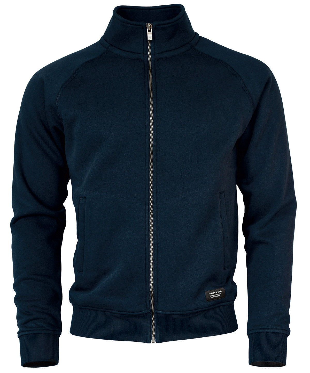 Navy - Cambridge full-zip sweatshirt - GarmentEmbroidery