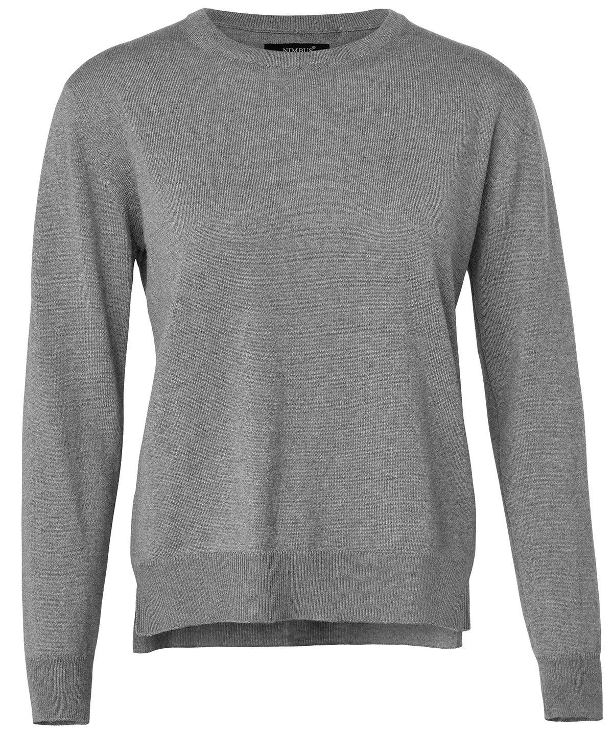 Grey - Women’s Beaufort merino knit - GarmentEmbroidery