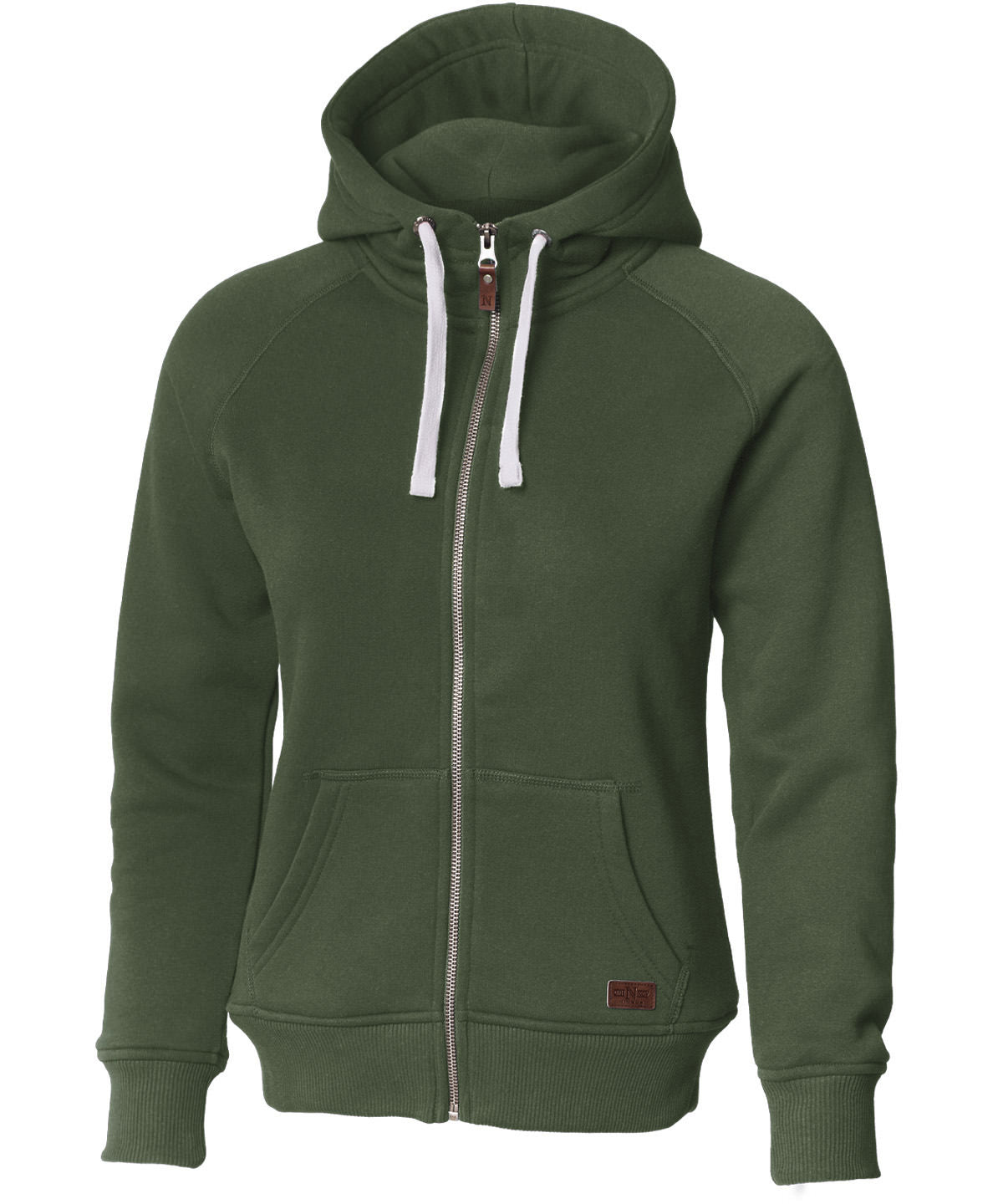 Olive - Women's Williamsburg fashionable hooded sweatshirt - GarmentEmbroidery