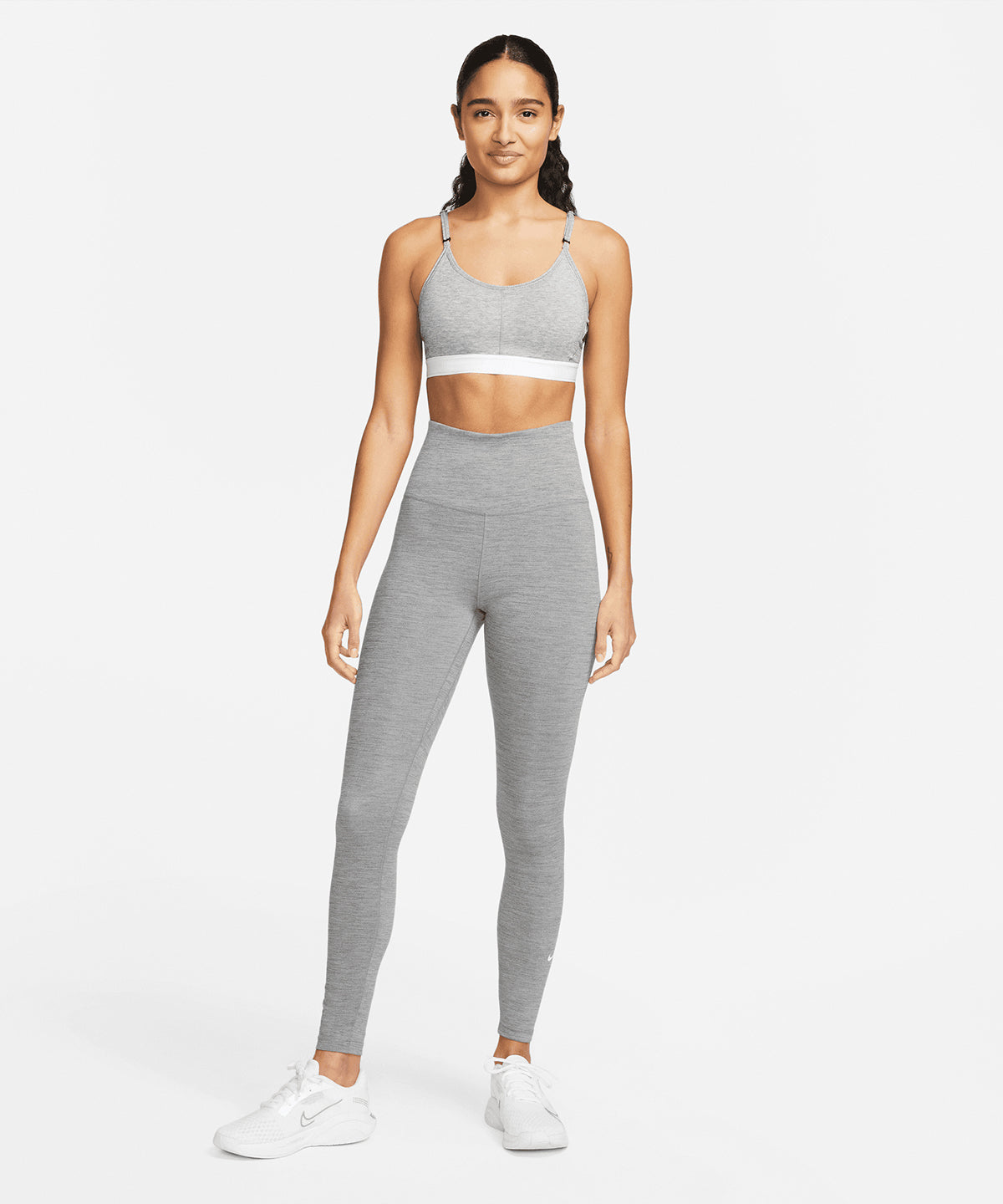 Cosmic Fuchsia/White - Women’s Nike One Dri-FIT high-rise leggings