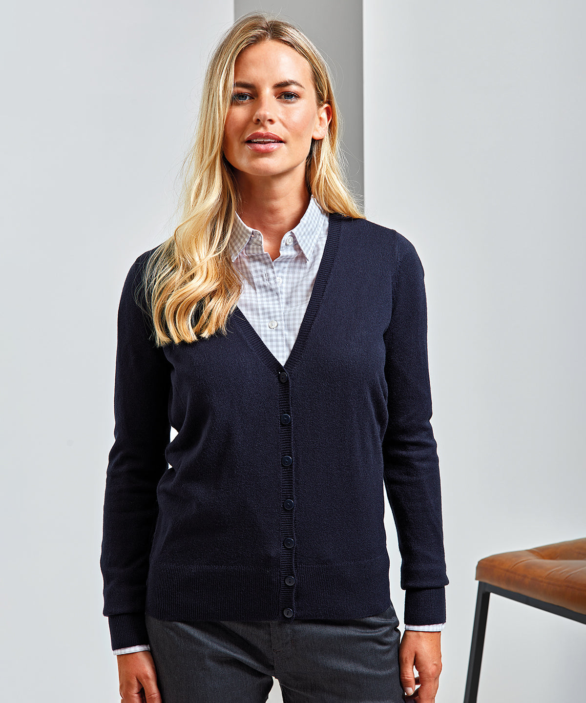 Women's 'essential' acrylic cardigan