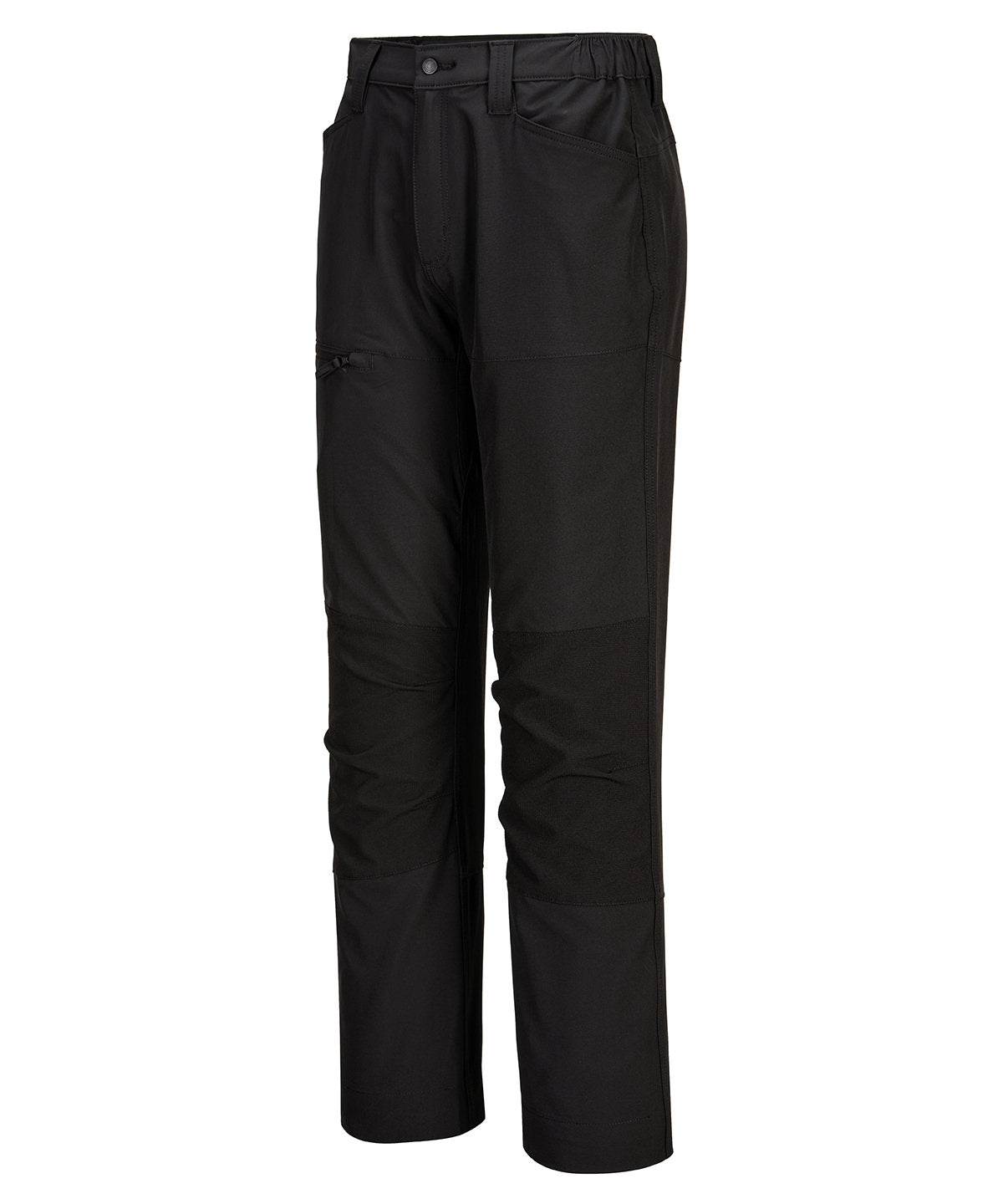 Black - WX2 stretch work trousers (CD886) slim fit - GarmentEmbroidery