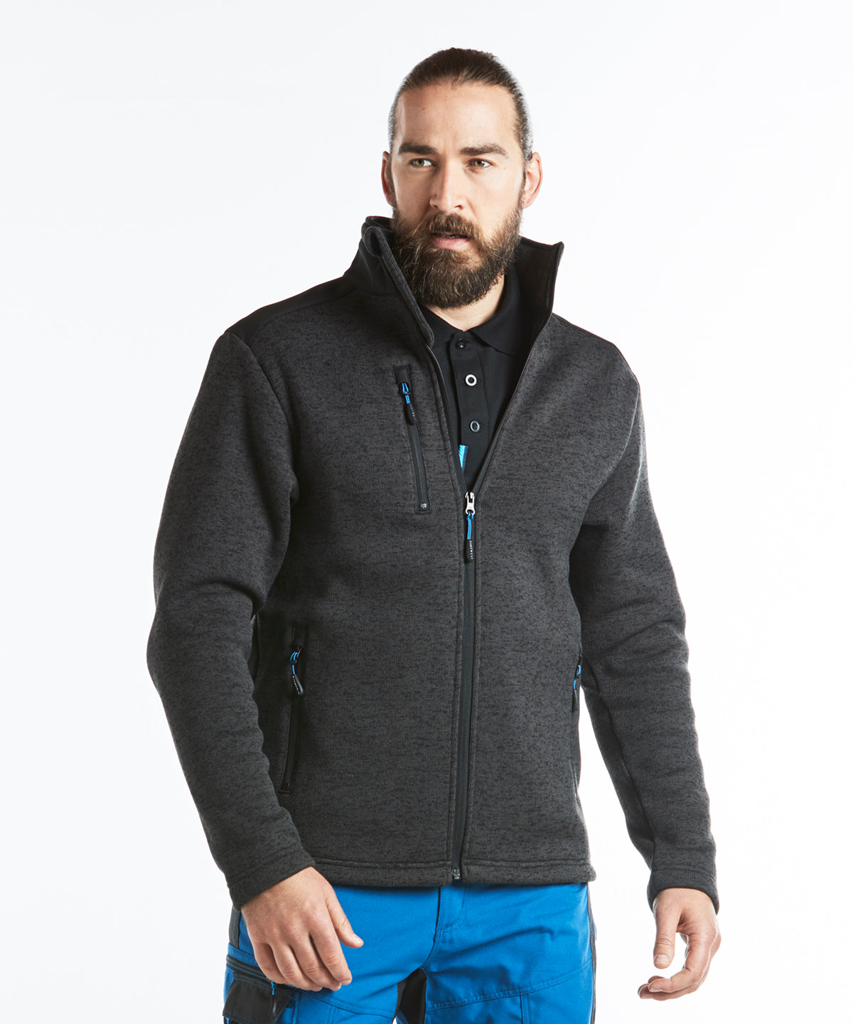 Grey Marl - KX3 Performance fleece (T830) - GarmentEmbroidery