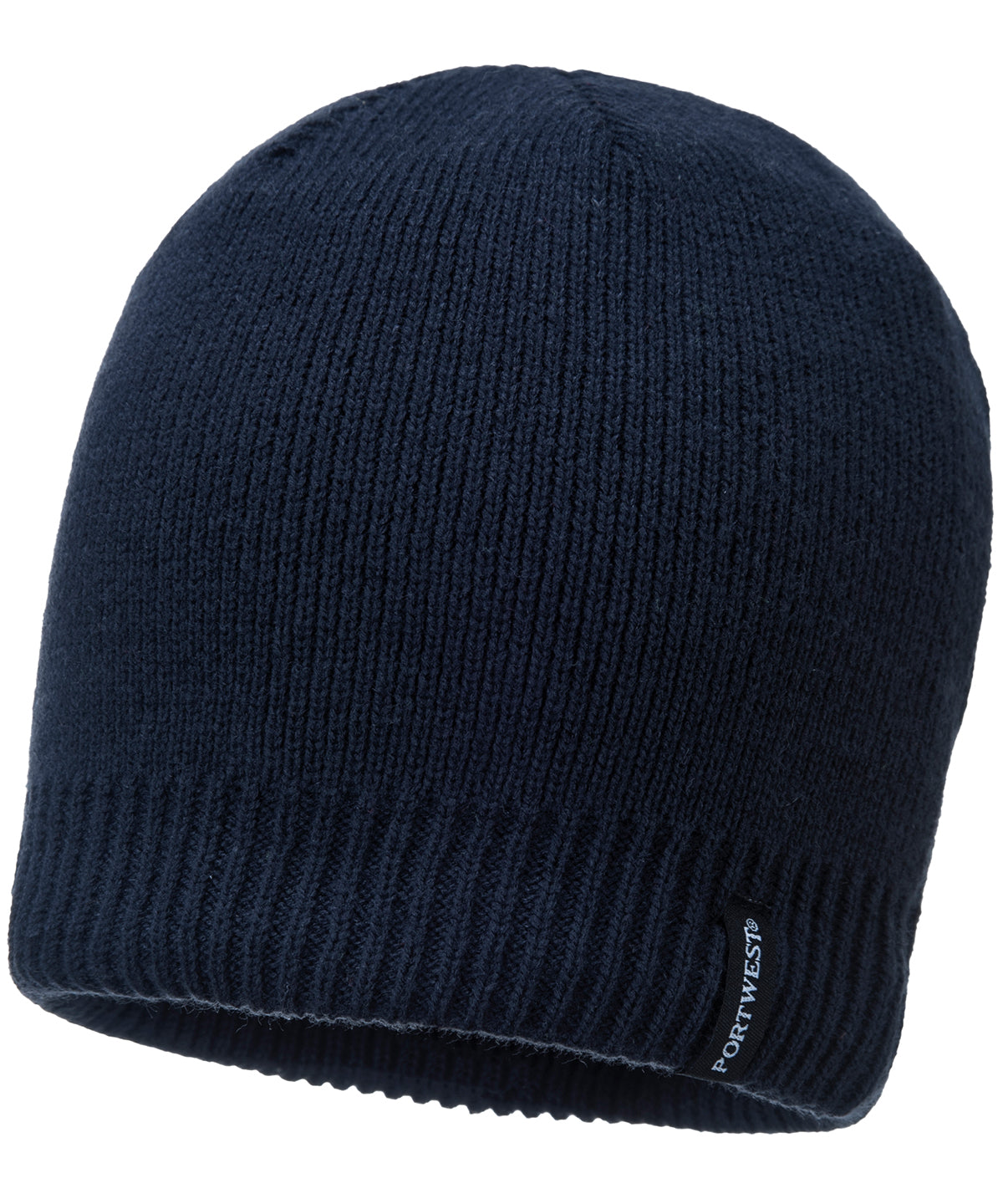 Navy - Waterproof beanie - GarmentEmbroidery