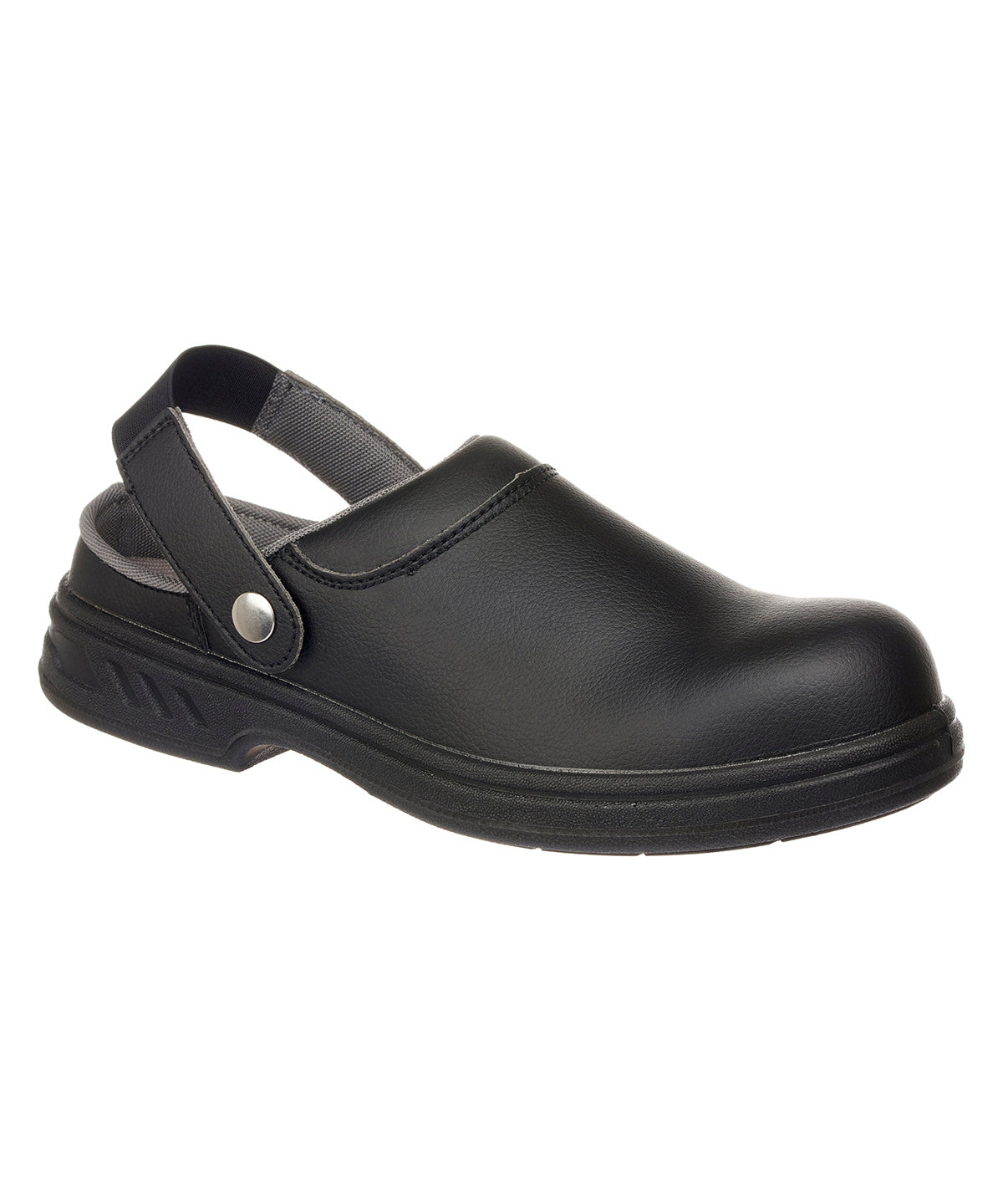 Black - Steelite safety clog SB (FW82) - GarmentEmbroidery